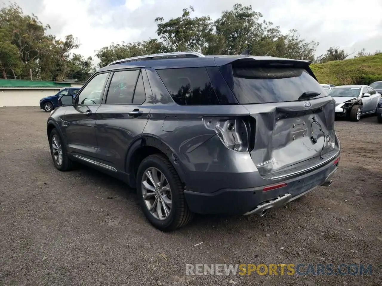 2 fotografías del automóvil dañado 1FMSK7FH7PGB20335 FORD EXPLORER 2023