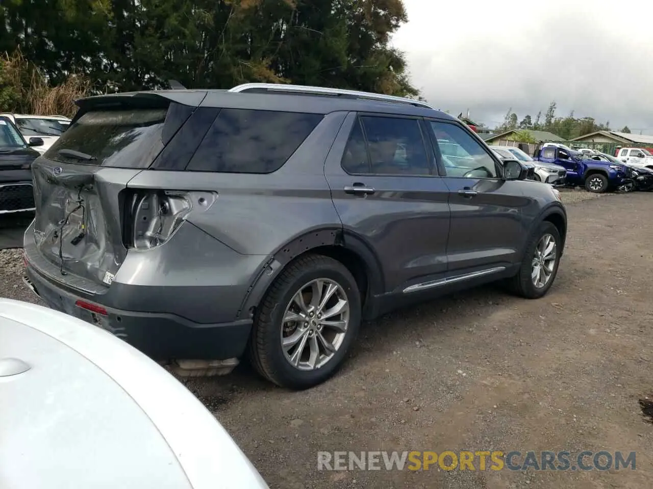 3 fotografías del automóvil dañado 1FMSK7FH7PGB20335 FORD EXPLORER 2023