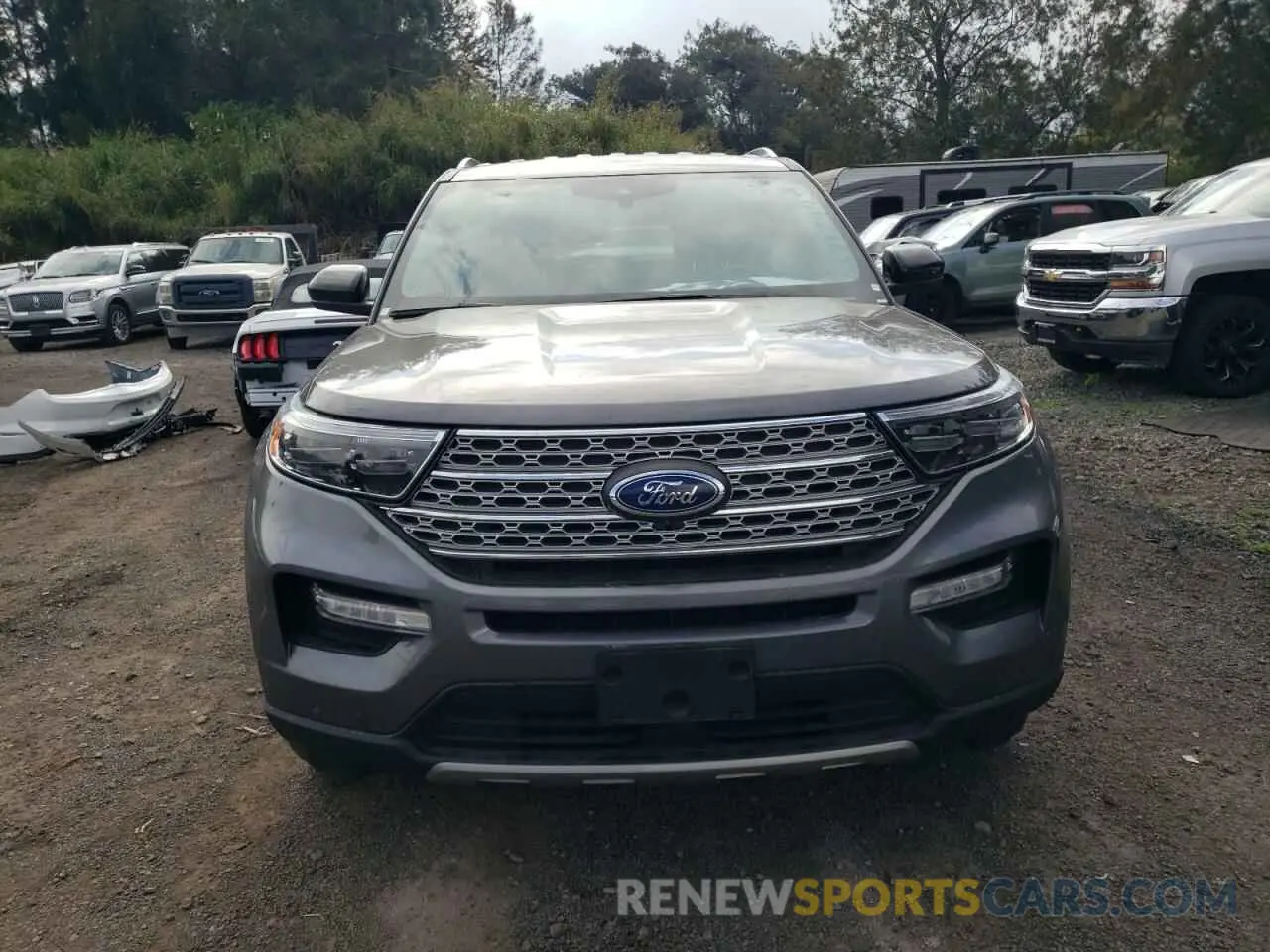 5 fotografías del automóvil dañado 1FMSK7FH7PGB20335 FORD EXPLORER 2023