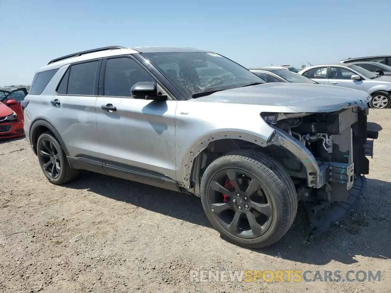 4 fotografías del automóvil dañado 1FMSK7KH0PGA52613 FORD EXPLORER 2023