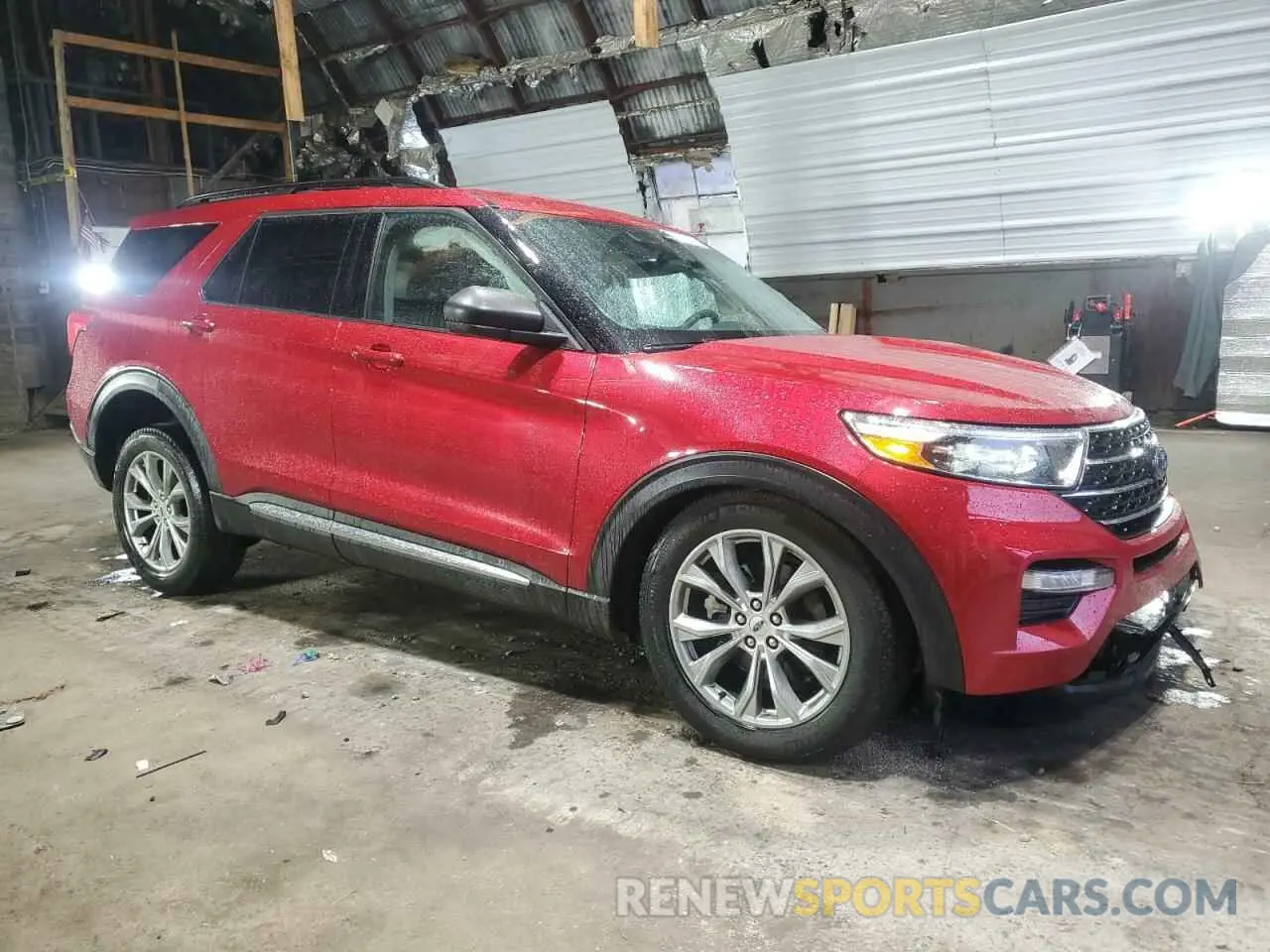 4 fotografías del automóvil dañado 1FMSK8DH0PGB07760 FORD EXPLORER 2023