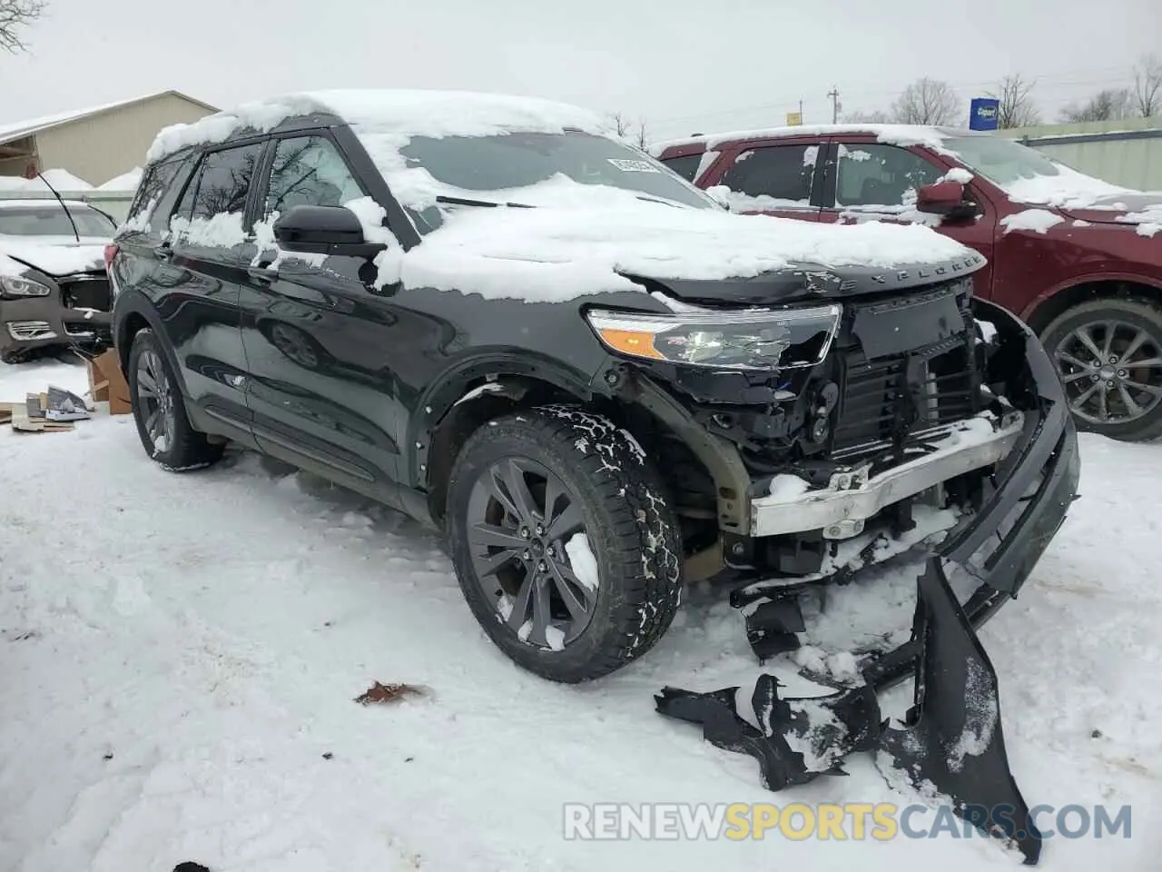 4 fotografías del automóvil dañado 1FMSK8DH1PGA82562 FORD EXPLORER 2023
