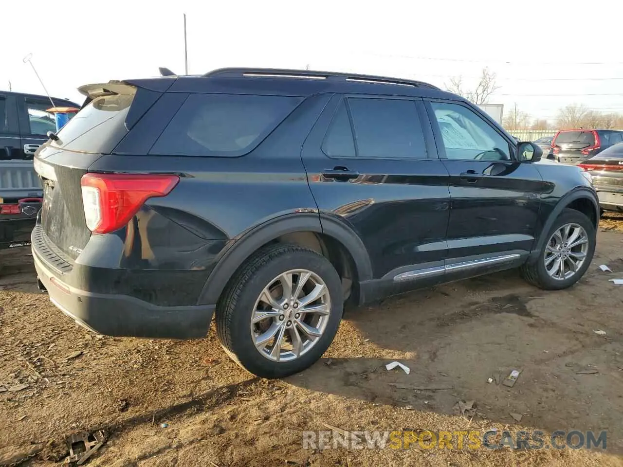 3 fotografías del automóvil dañado 1FMSK8DH2PGA15288 FORD EXPLORER 2023