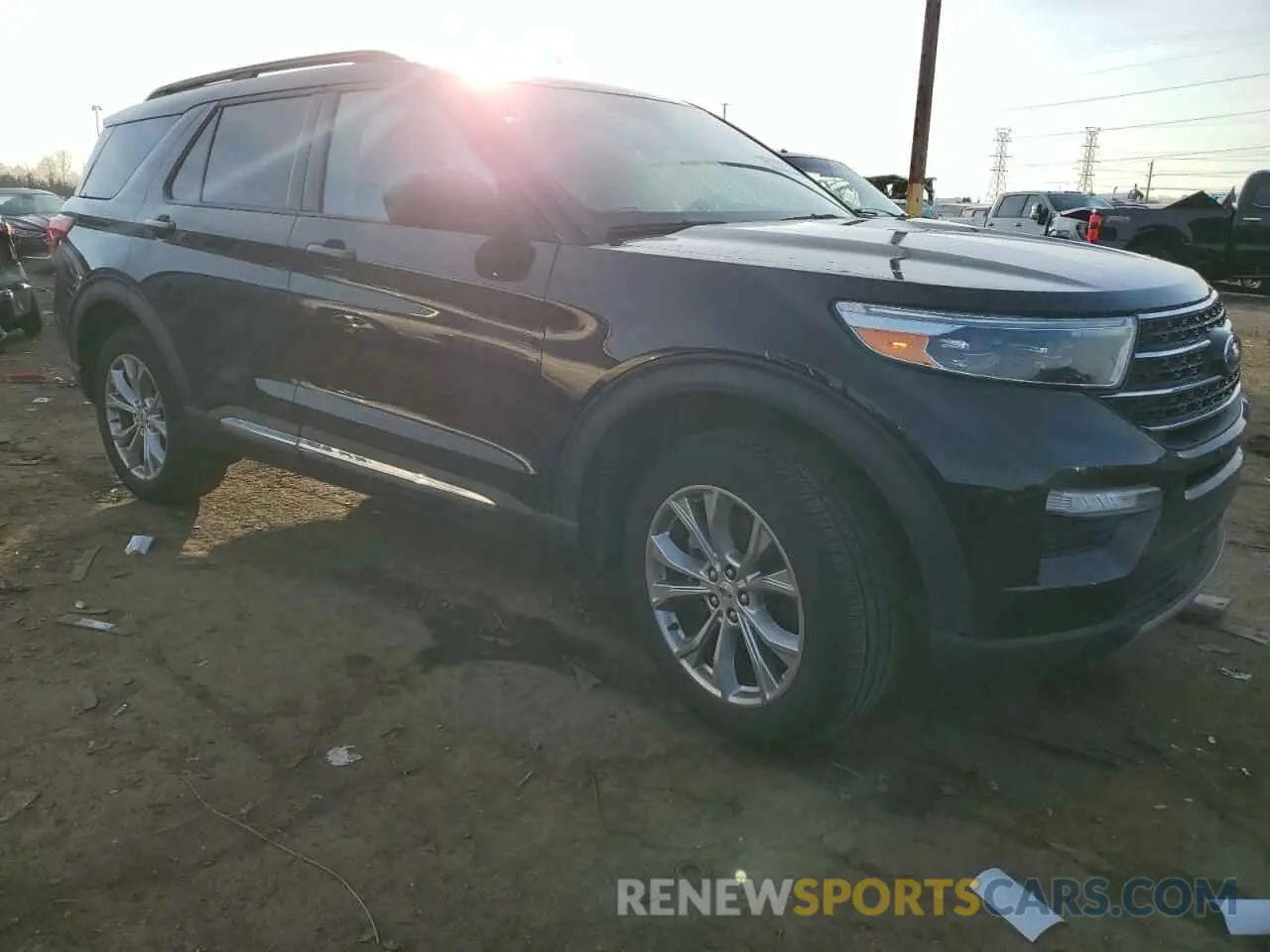 4 fotografías del automóvil dañado 1FMSK8DH2PGA15288 FORD EXPLORER 2023