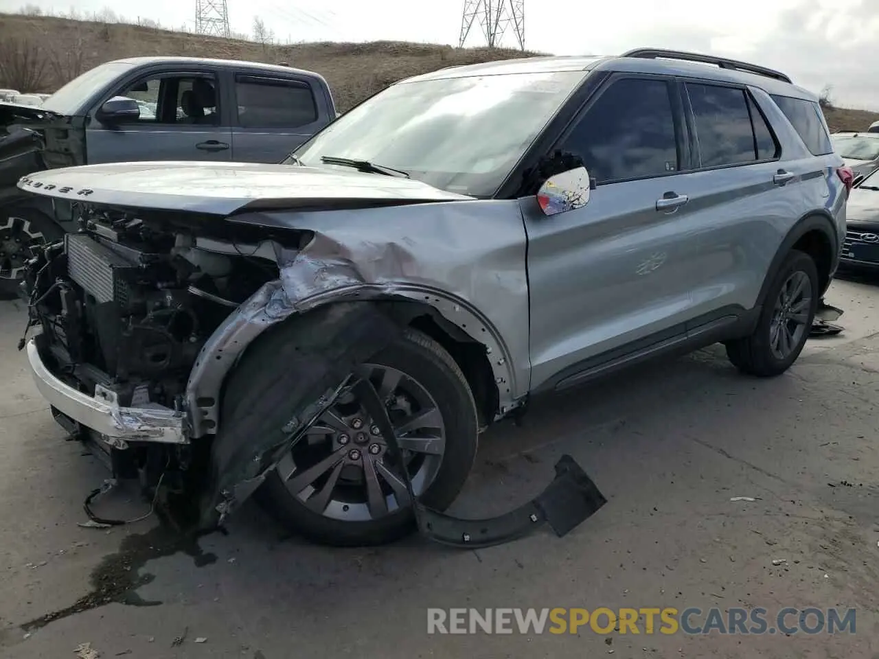1 fotografías del automóvil dañado 1FMSK8DH2PGA54656 FORD EXPLORER 2023