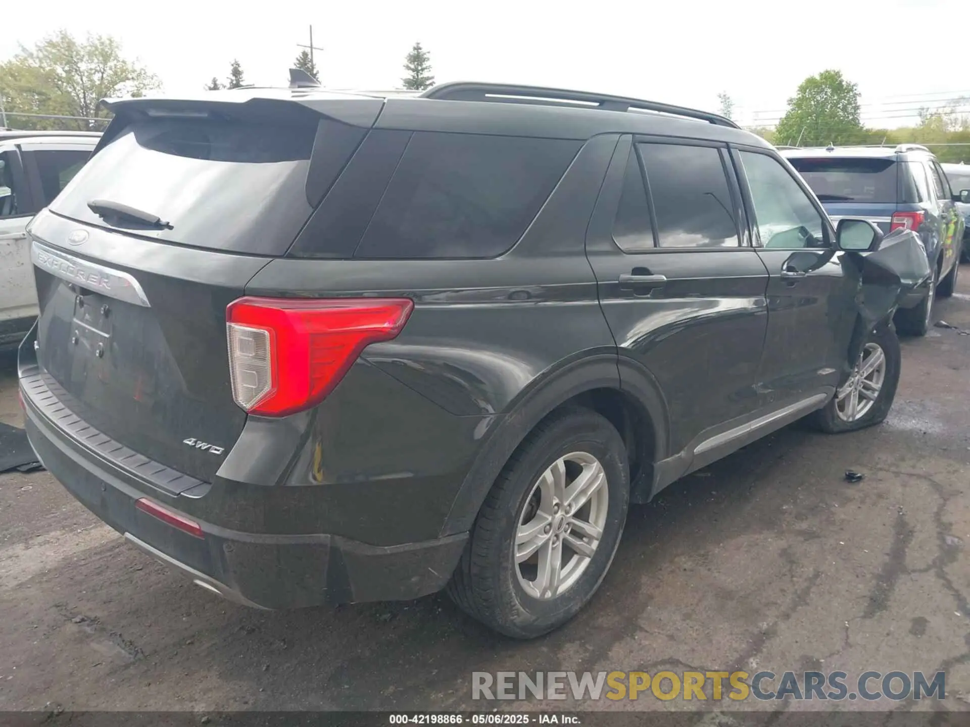4 fotografías del automóvil dañado 1FMSK8DH2PGB55230 FORD EXPLORER 2023