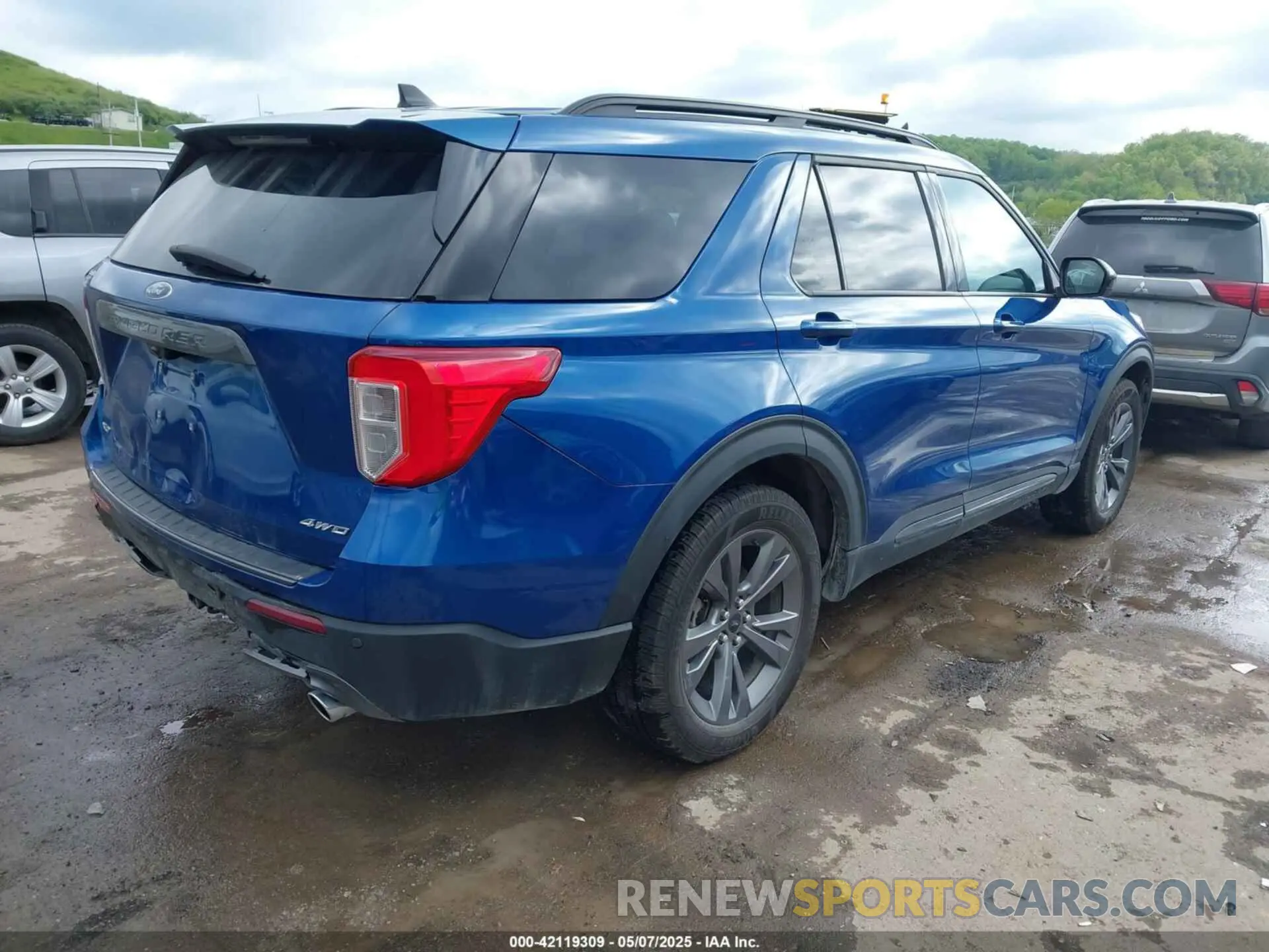 4 fotografías del automóvil dañado 1FMSK8DH4PGA09346 FORD EXPLORER 2023