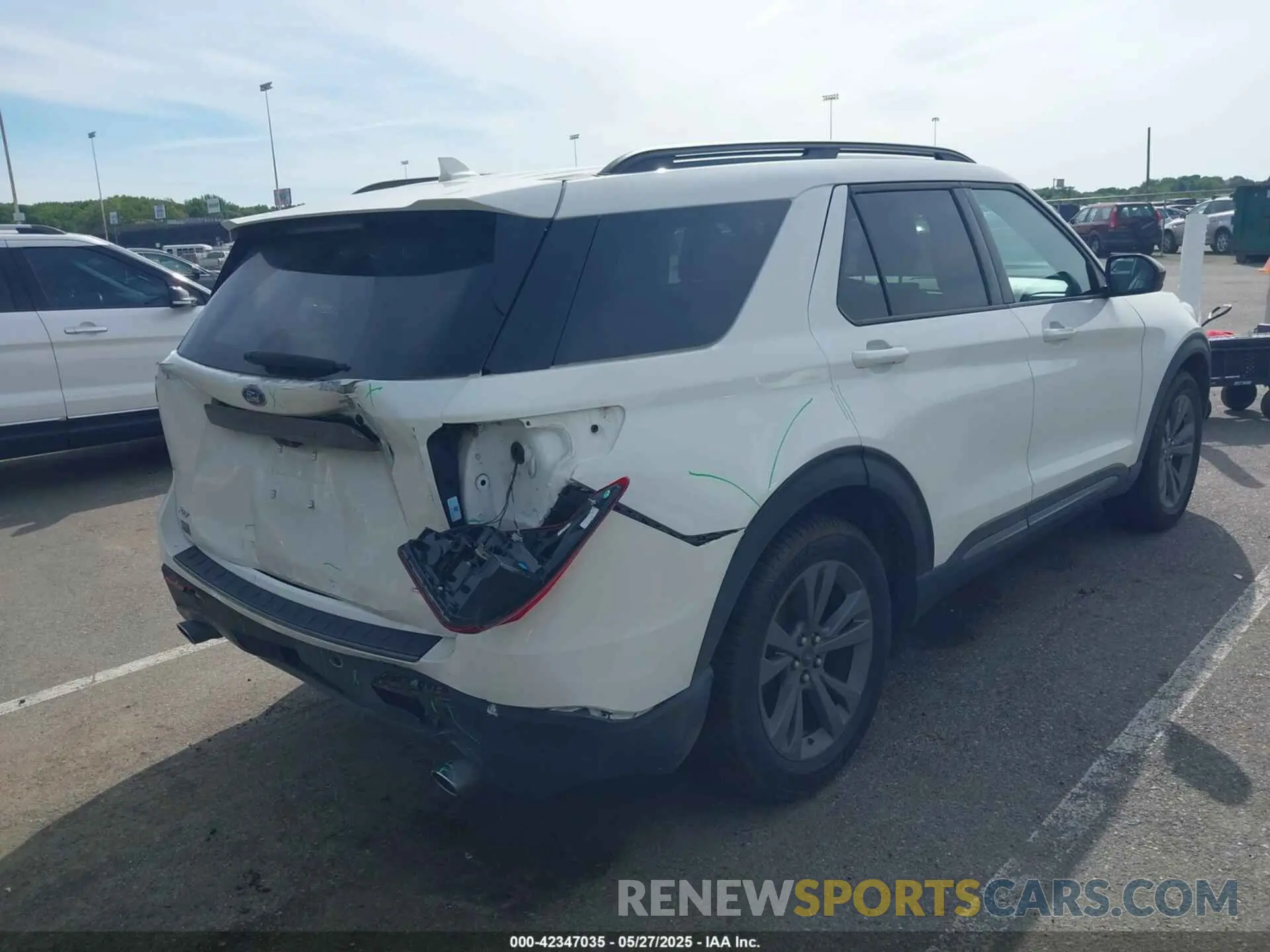 4 fotografías del automóvil dañado 1FMSK8DH5PGA12224 FORD EXPLORER 2023