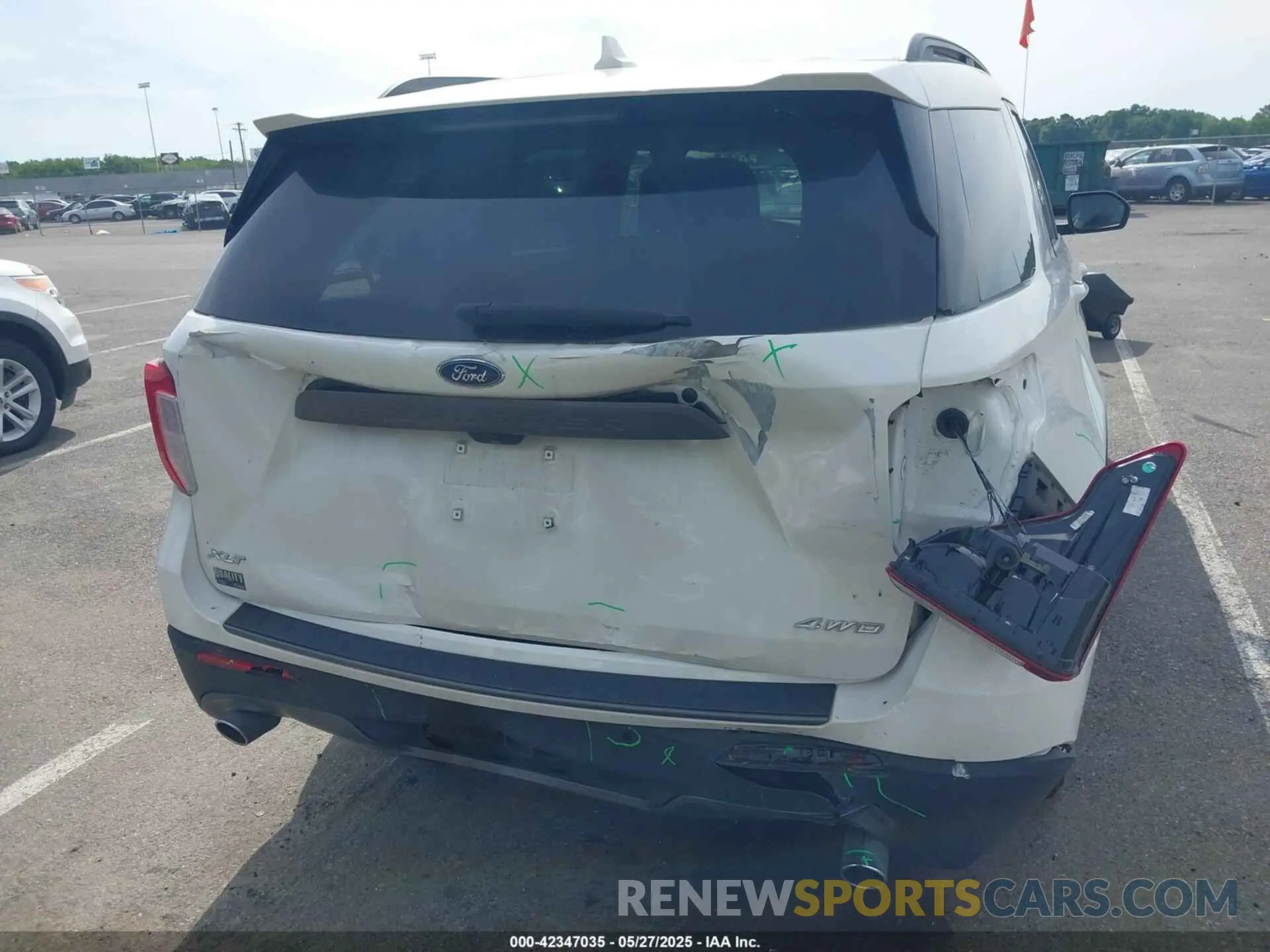 6 fotografías del automóvil dañado 1FMSK8DH5PGA12224 FORD EXPLORER 2023