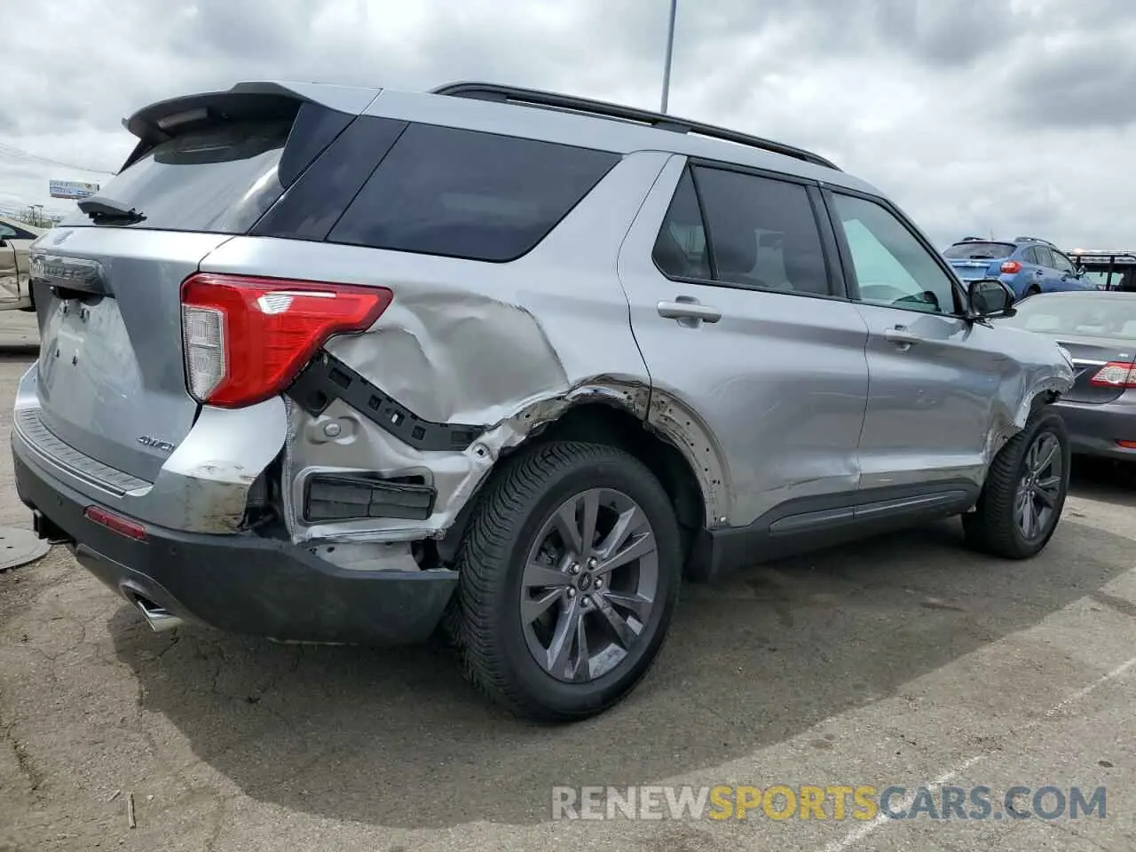 3 fotografías del automóvil dañado 1FMSK8DH5PGA25670 FORD EXPLORER 2023