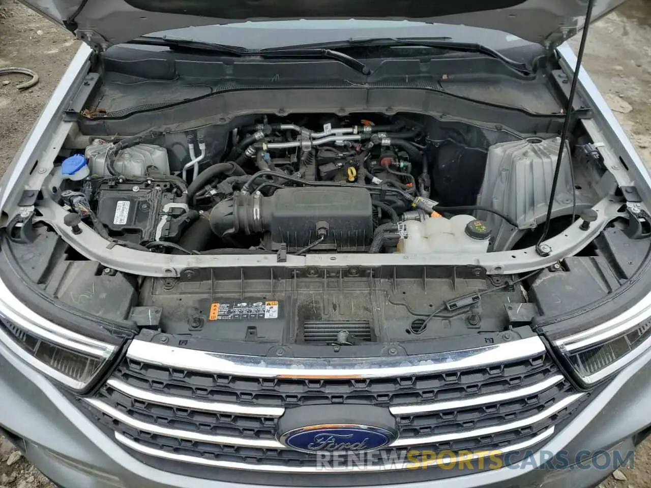 12 fotografías del automóvil dañado 1FMSK8DH5PGA55915 FORD EXPLORER 2023
