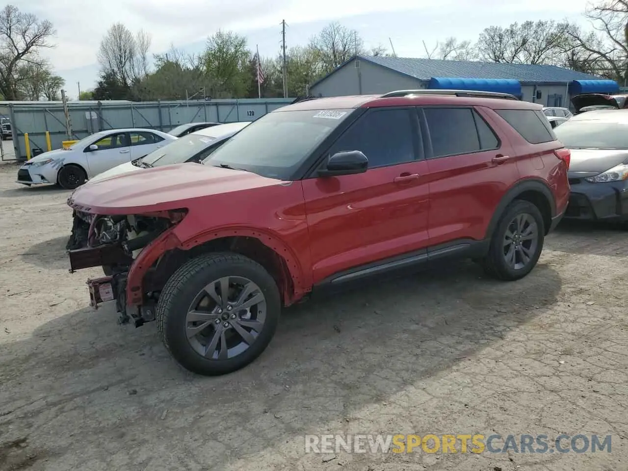 1 fotografías del automóvil dañado 1FMSK8DH6PGA38203 FORD EXPLORER 2023