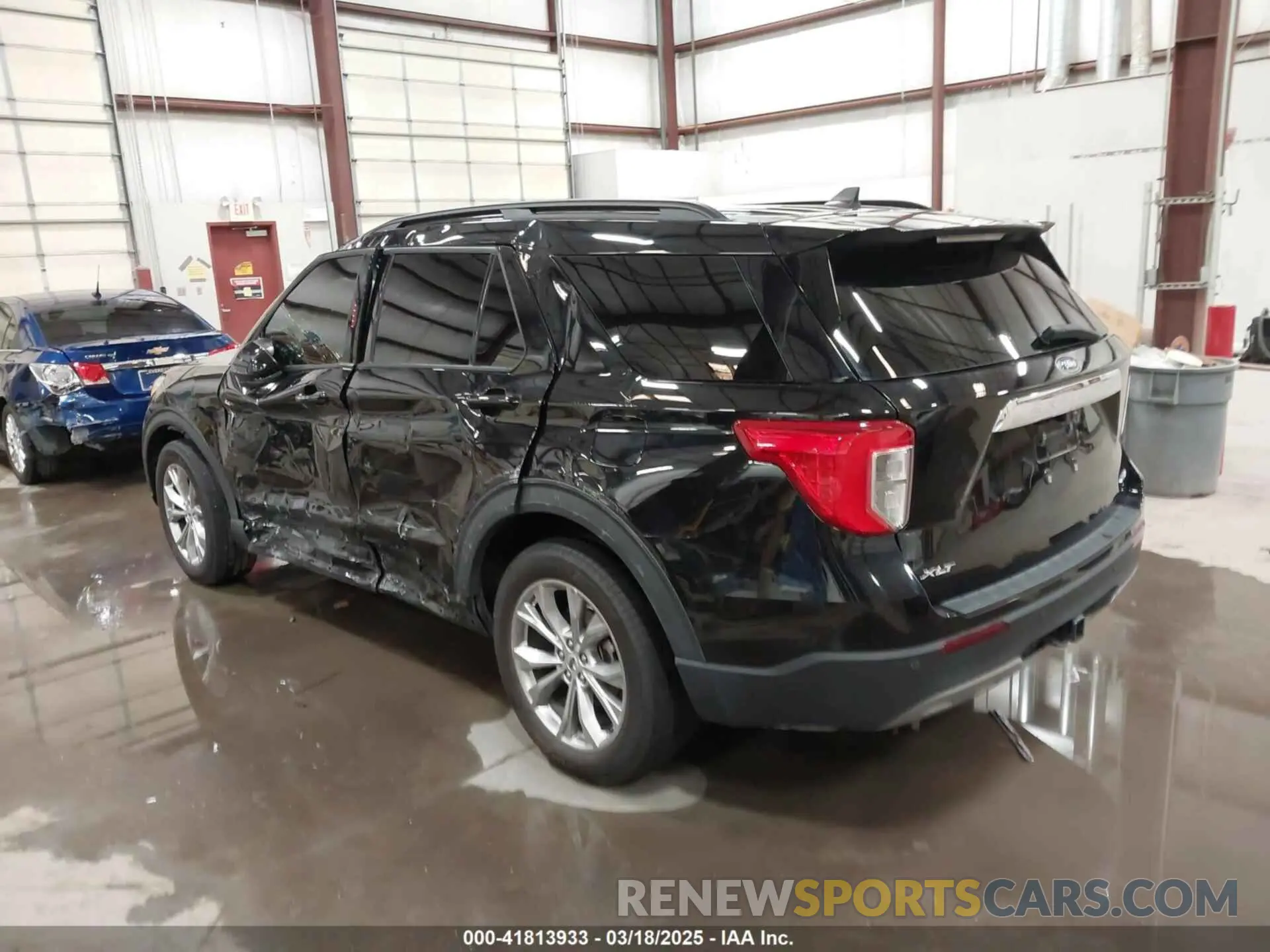 3 fotografías del automóvil dañado 1FMSK8DH7PGA76314 FORD EXPLORER 2023