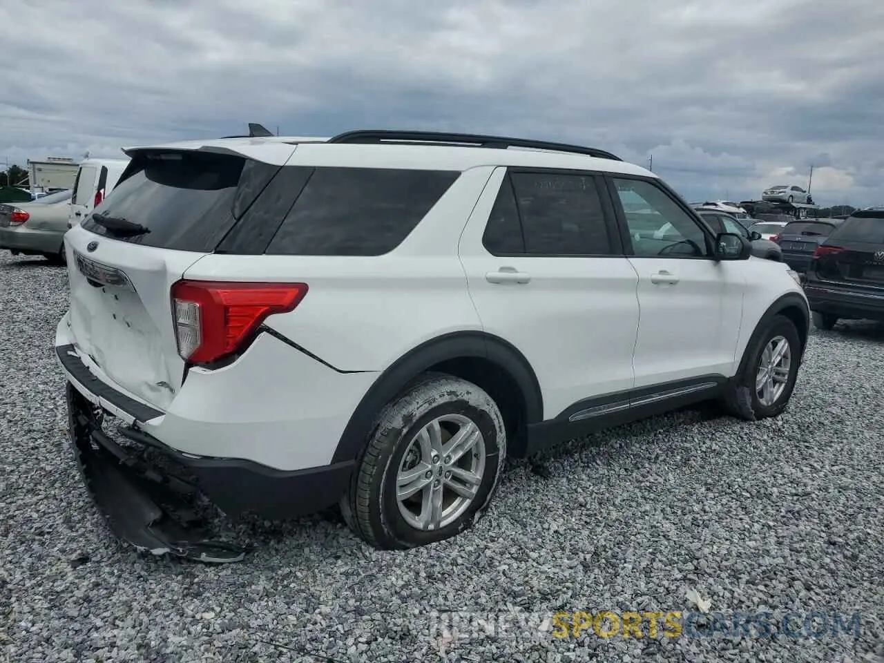 3 fotografías del automóvil dañado 1FMSK8DH7PGB27780 FORD EXPLORER 2023