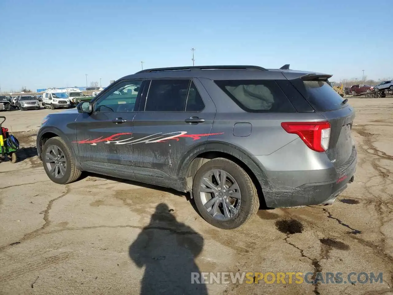 2 fotografías del automóvil dañado 1FMSK8DHXPGB10648 FORD EXPLORER 2023