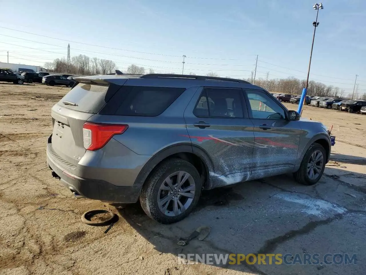 3 fotografías del automóvil dañado 1FMSK8DHXPGB10648 FORD EXPLORER 2023