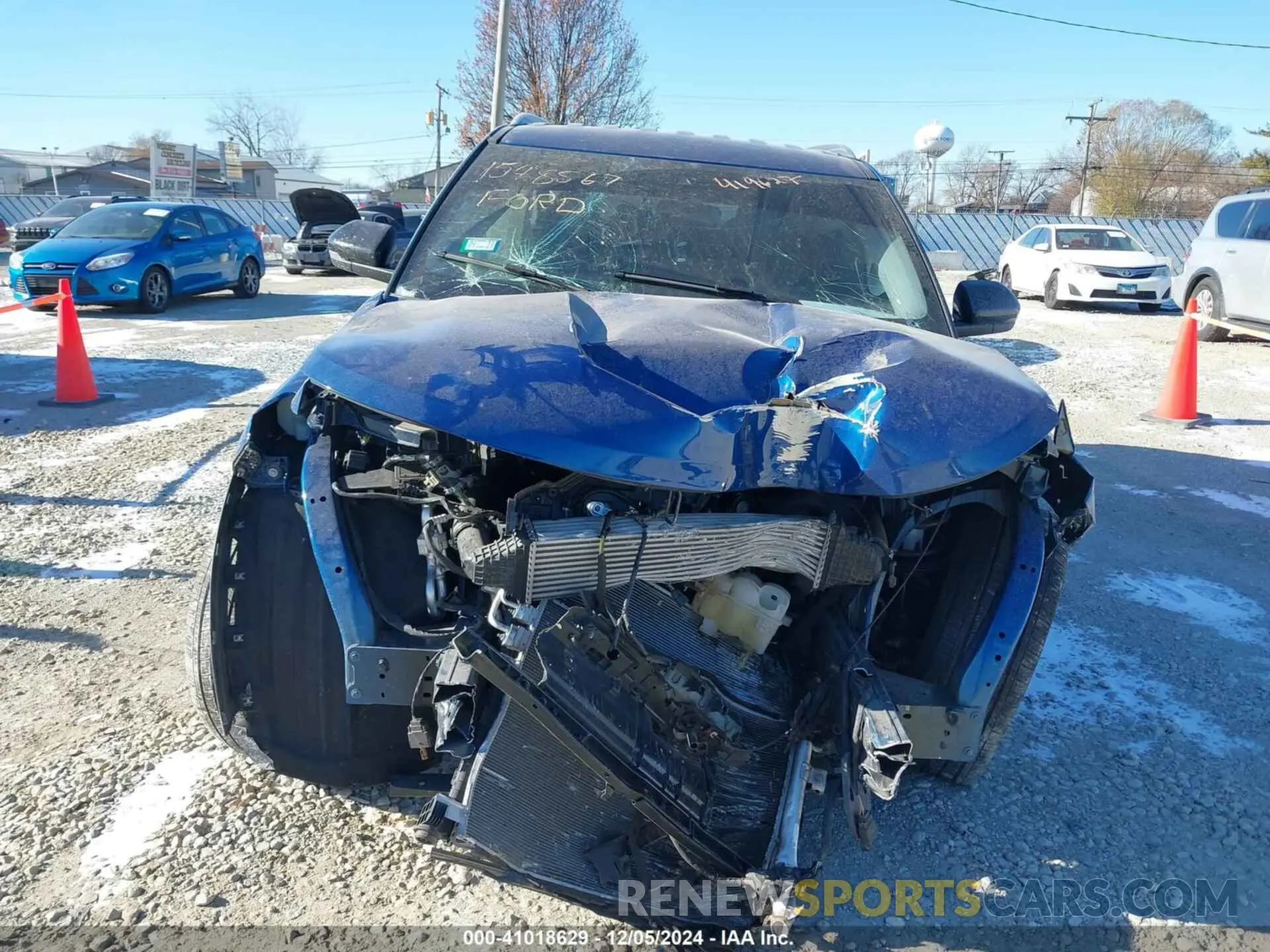11 fotografías del automóvil dañado 1FMSK8FH1PGA07339 FORD EXPLORER 2023
