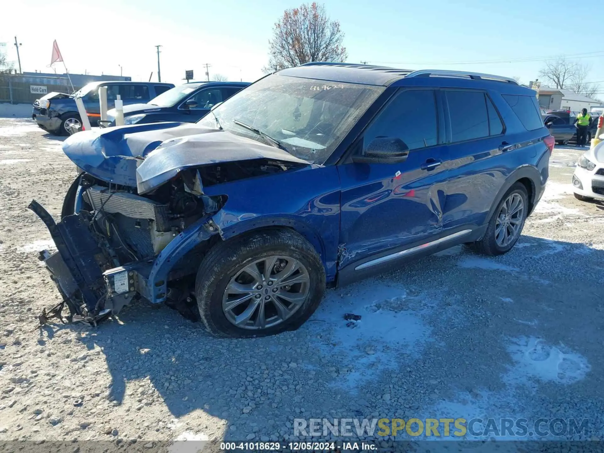 2 fotografías del automóvil dañado 1FMSK8FH1PGA07339 FORD EXPLORER 2023