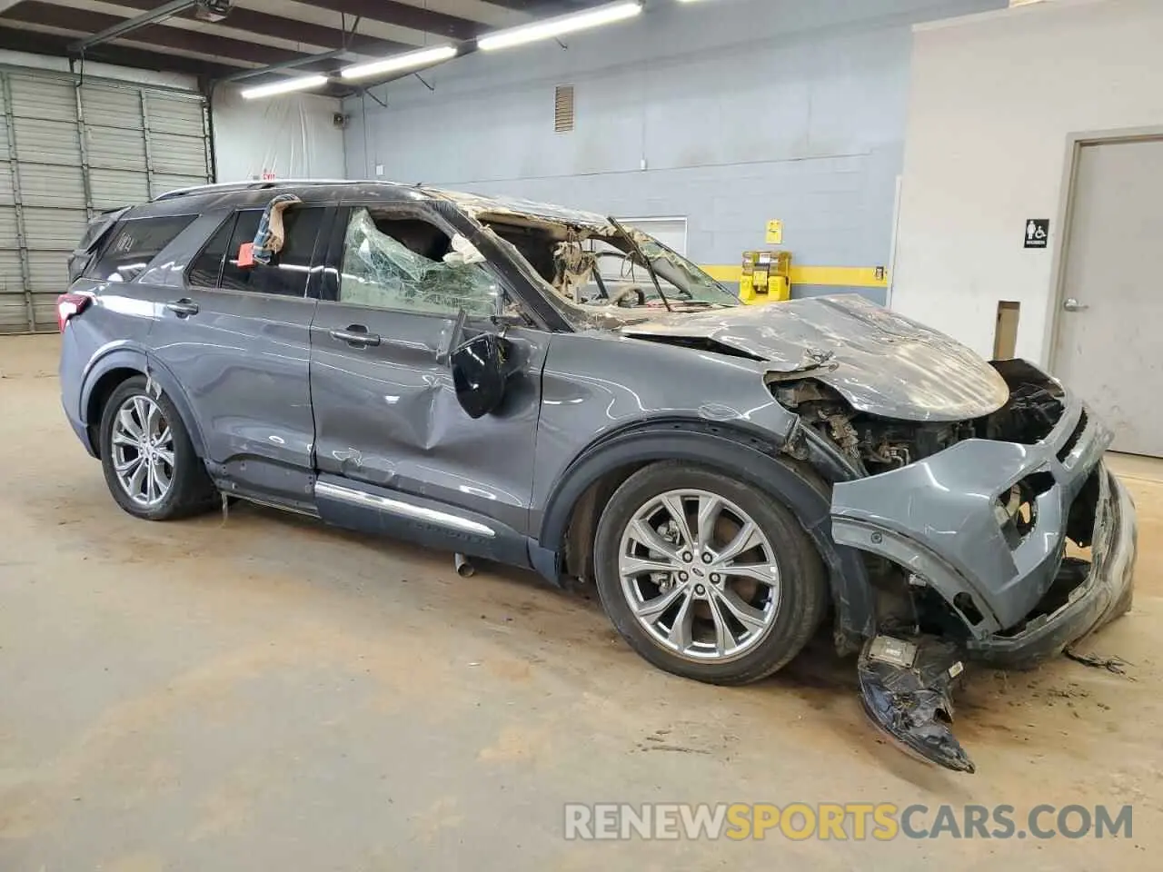 4 fotografías del automóvil dañado 1FMSK8FH6PGB42977 FORD EXPLORER 2023