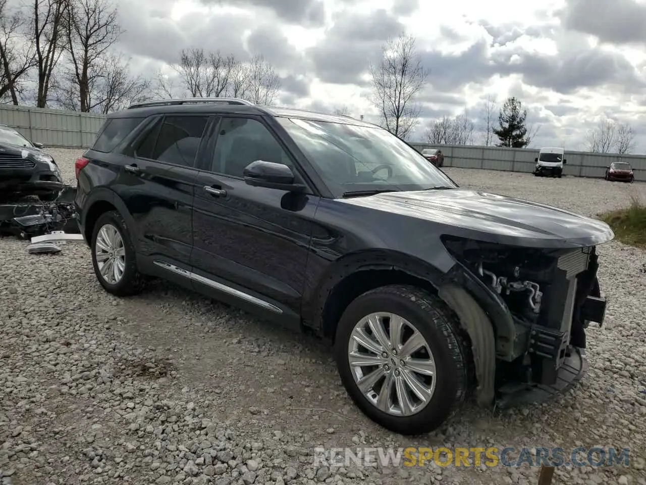 4 fotografías del automóvil dañado 1FMSK8FH8PGA72821 FORD EXPLORER 2023