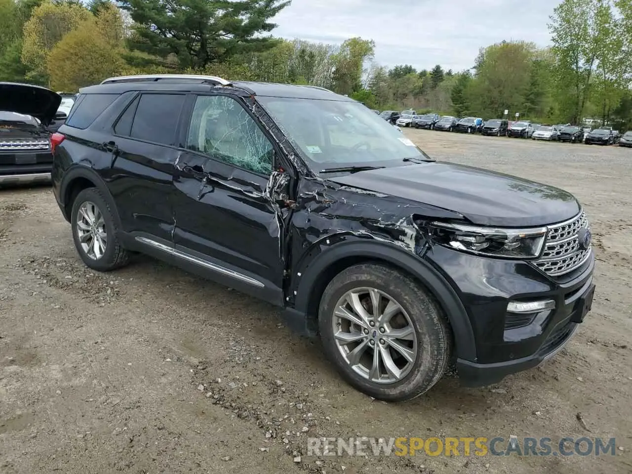 4 fotografías del automóvil dañado 1FMSK8FH9PGB25428 FORD EXPLORER 2023