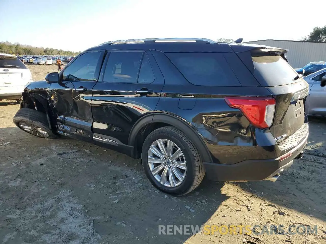 2 fotografías del automóvil dañado 1FMSK8FH9PGC05635 FORD EXPLORER 2023
