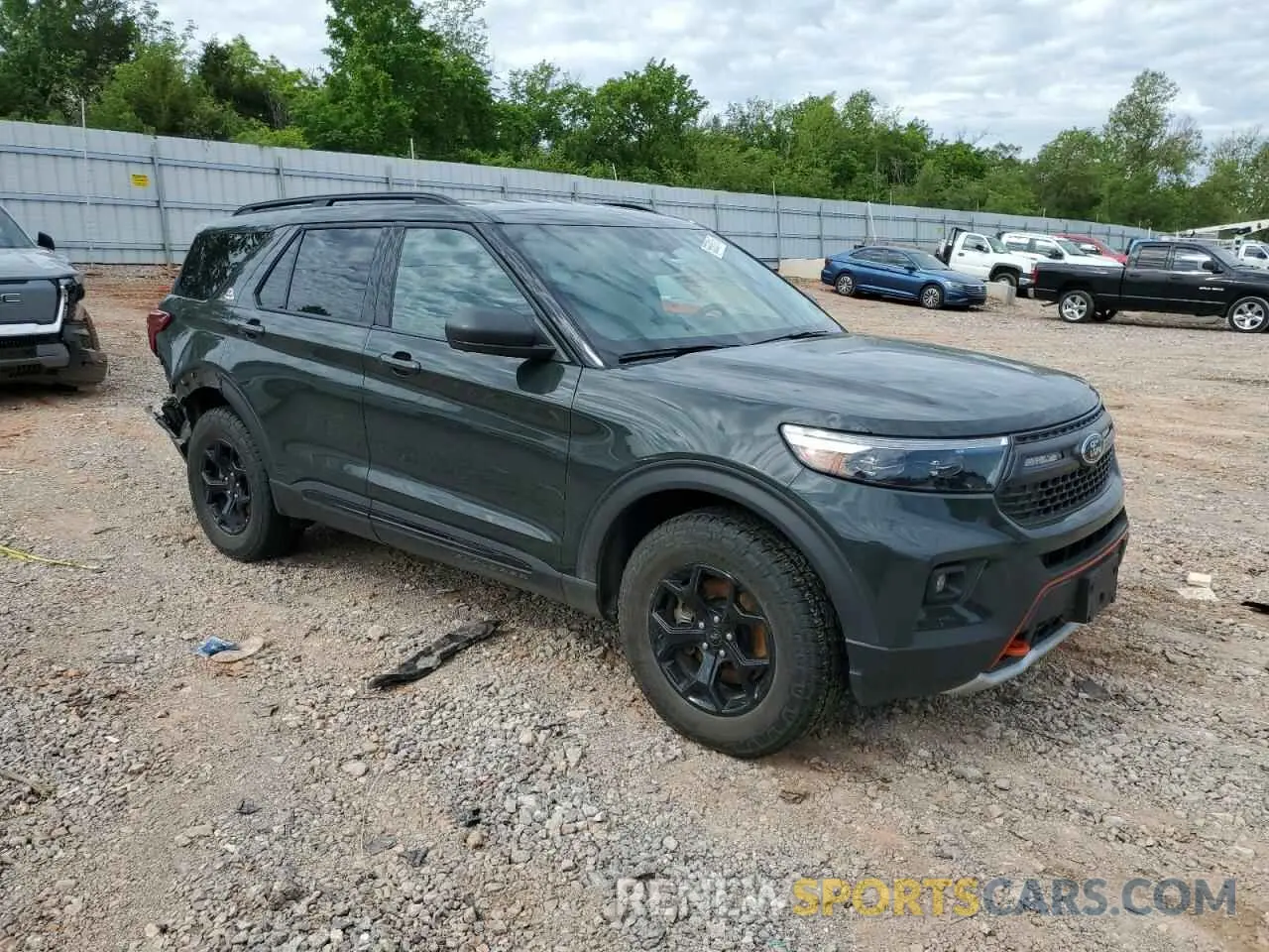 4 fotografías del automóvil dañado 1FMSK8JH2PGA46447 FORD EXPLORER 2023