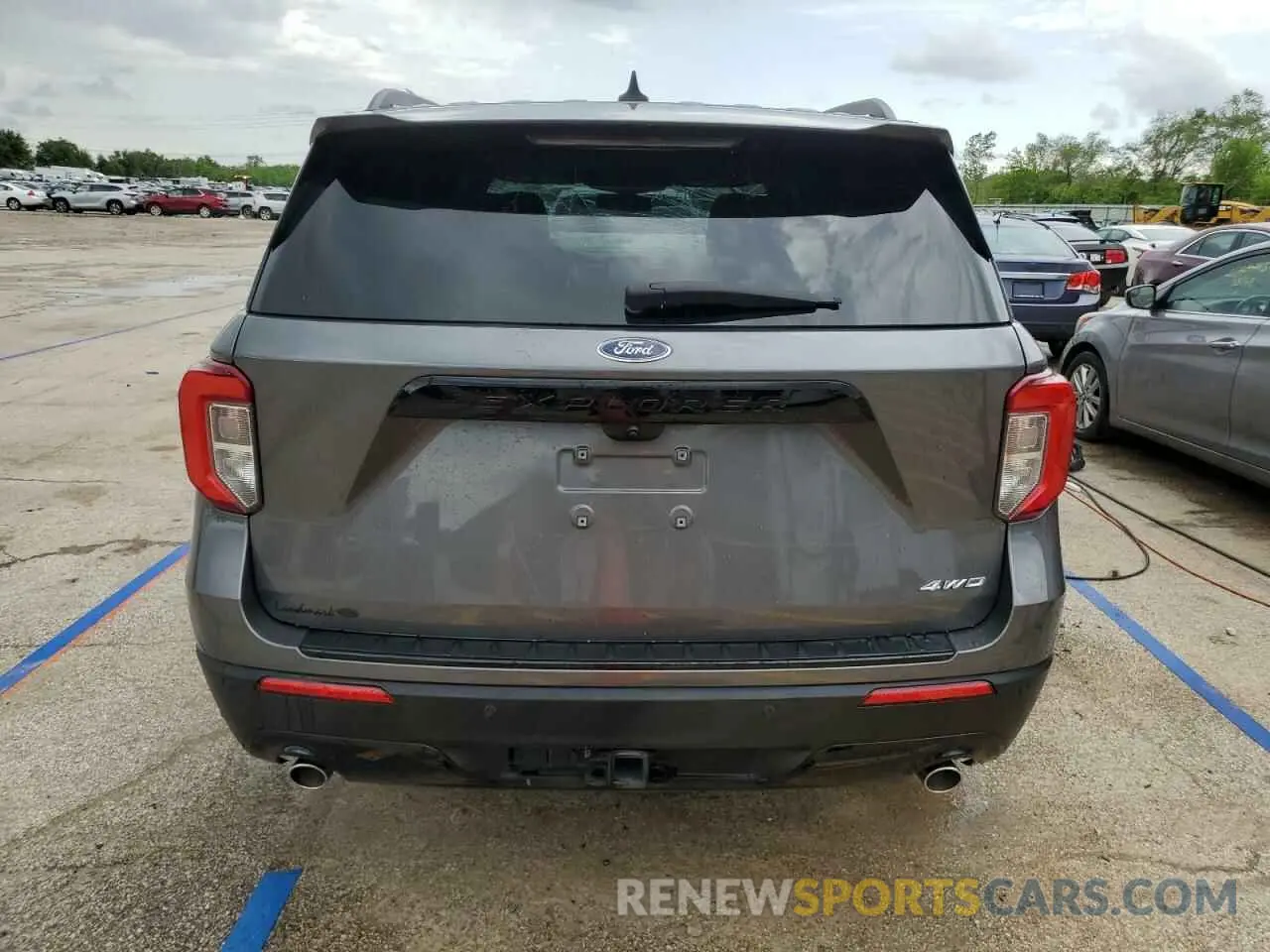 6 fotografías del automóvil dañado 1FMSK8KH4PGA52135 FORD EXPLORER 2023