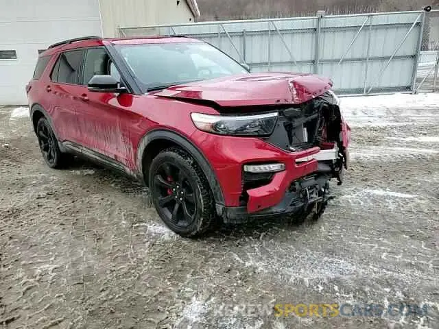 12 fotografías del automóvil dañado 1FM5K8GC1RGA00894 FORD EXPLORER 2024