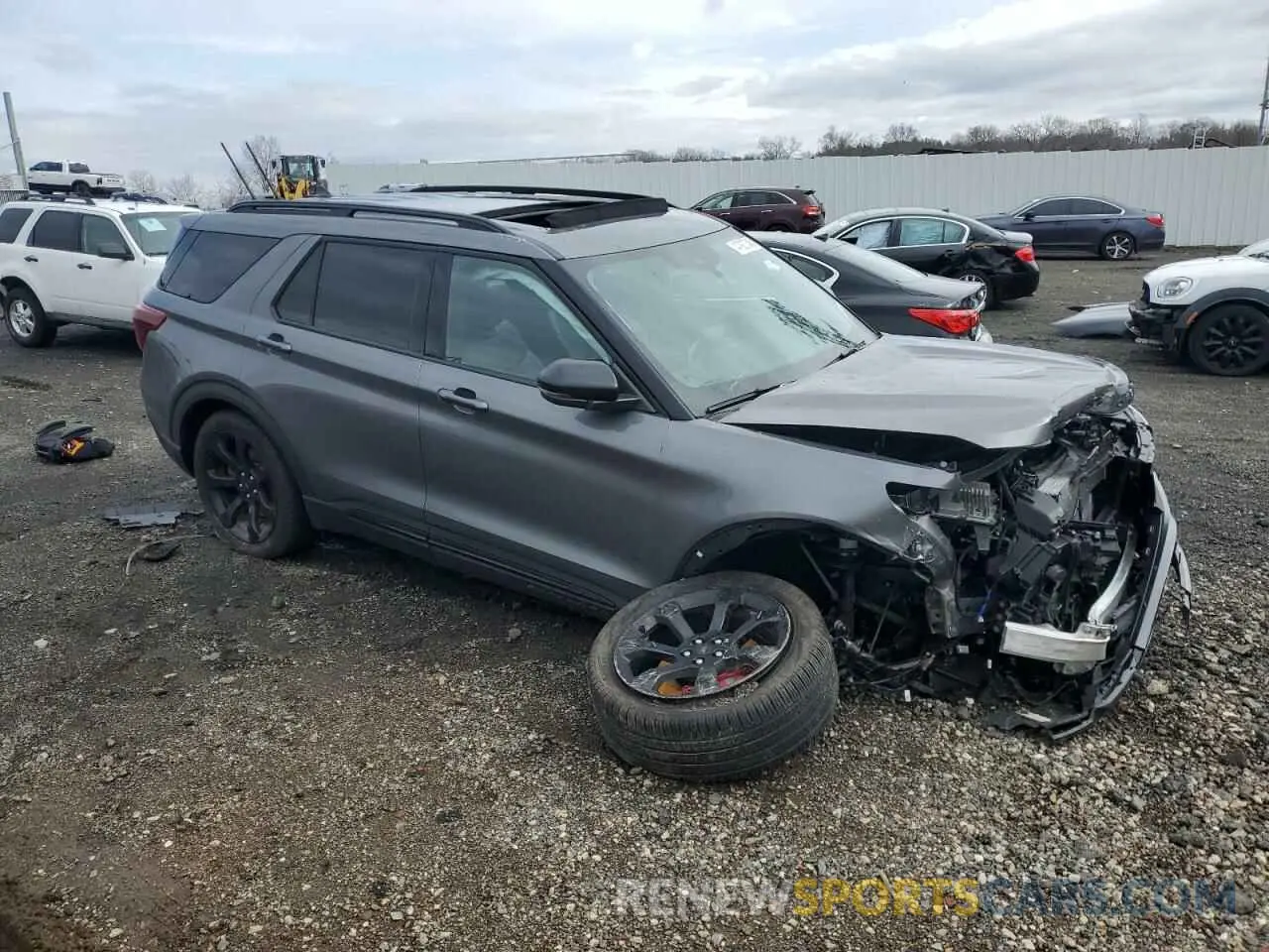 4 fotografías del automóvil dañado 1FM5K8GC9RGA21167 FORD EXPLORER 2024