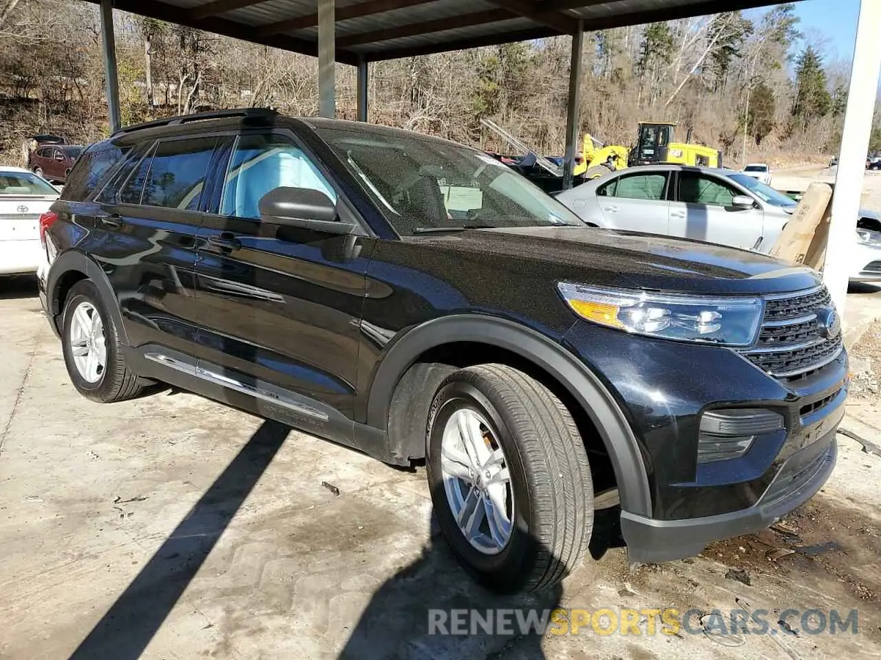 4 fotografías del automóvil dañado 1FMSK7DH0RGA43460 FORD EXPLORER 2024