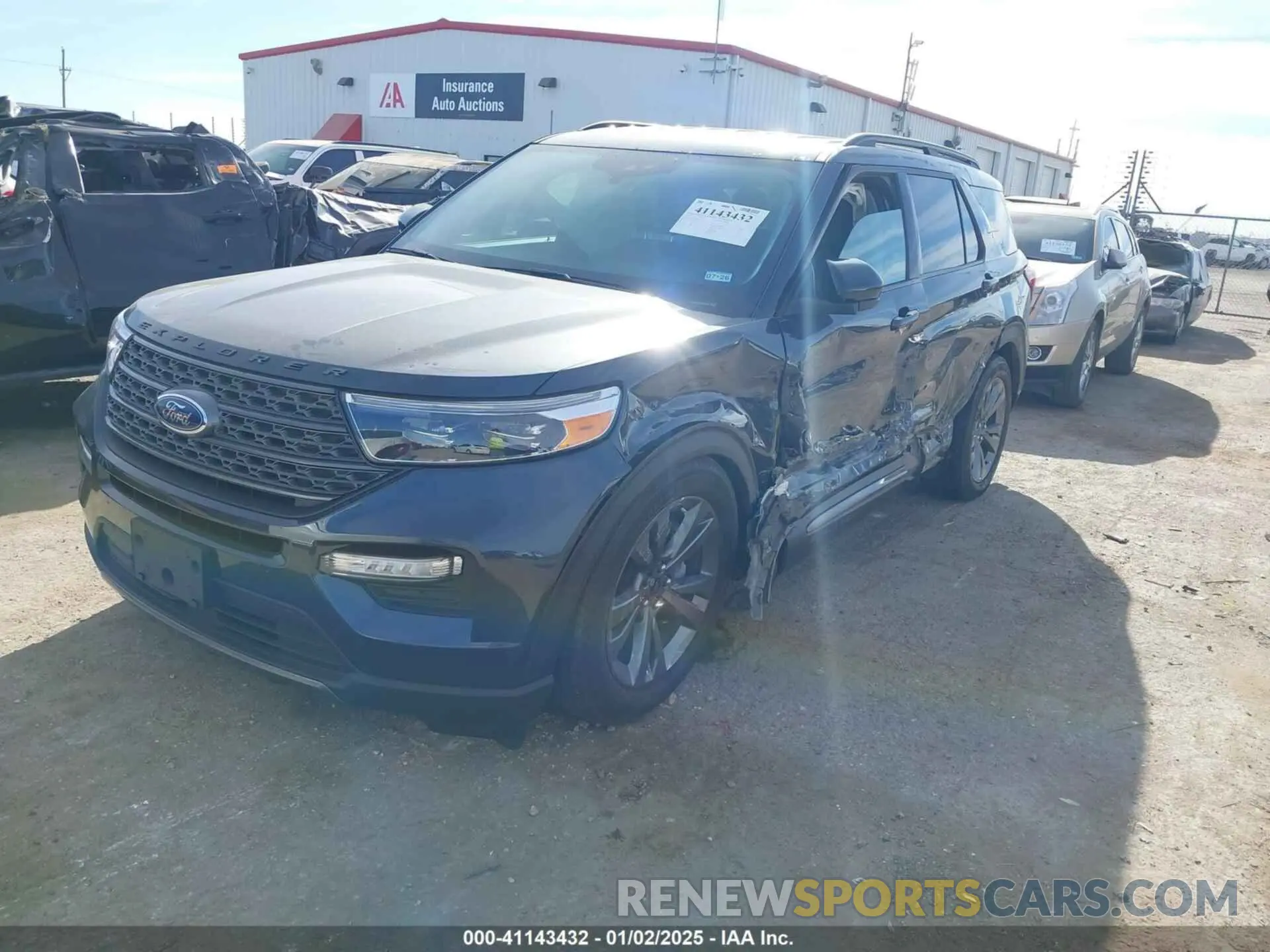 2 fotografías del automóvil dañado 1FMSK7DH3RGA16611 FORD EXPLORER 2024