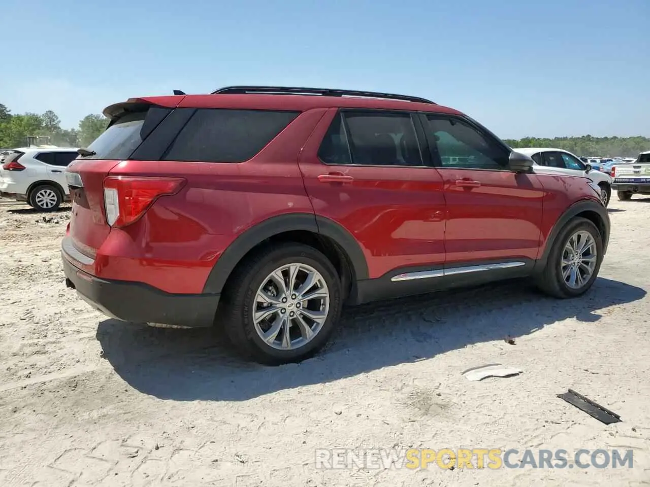 3 fotografías del automóvil dañado 1FMSK7DH6RGA83445 FORD EXPLORER 2024