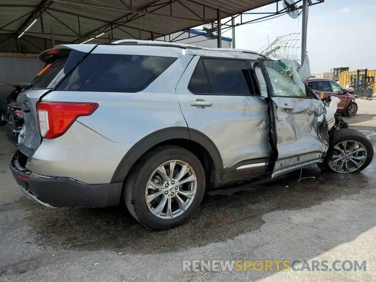 3 fotografías del automóvil dañado 1FMSK7FH8RGA02720 FORD EXPLORER 2024