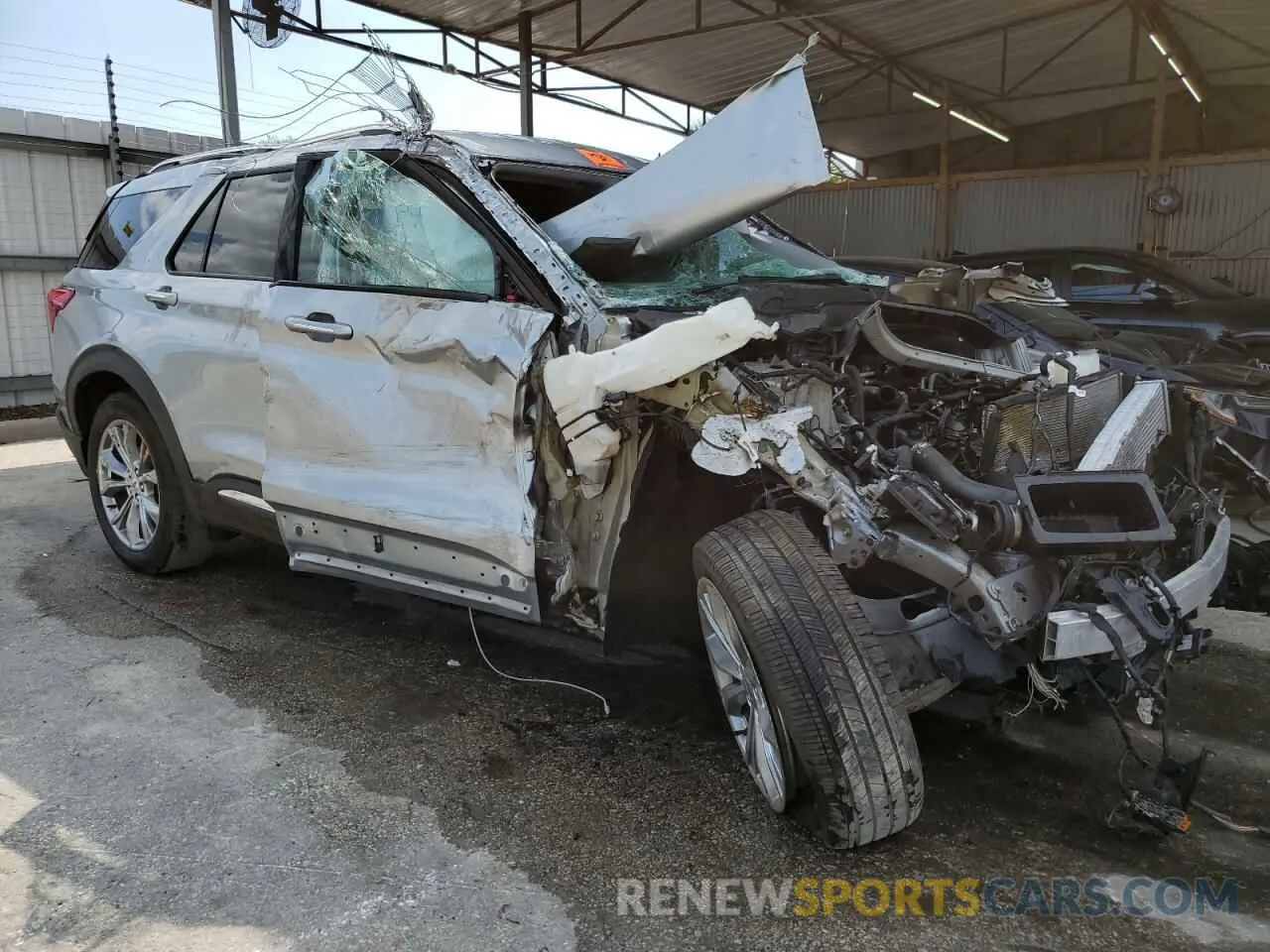 4 fotografías del automóvil dañado 1FMSK7FH8RGA02720 FORD EXPLORER 2024