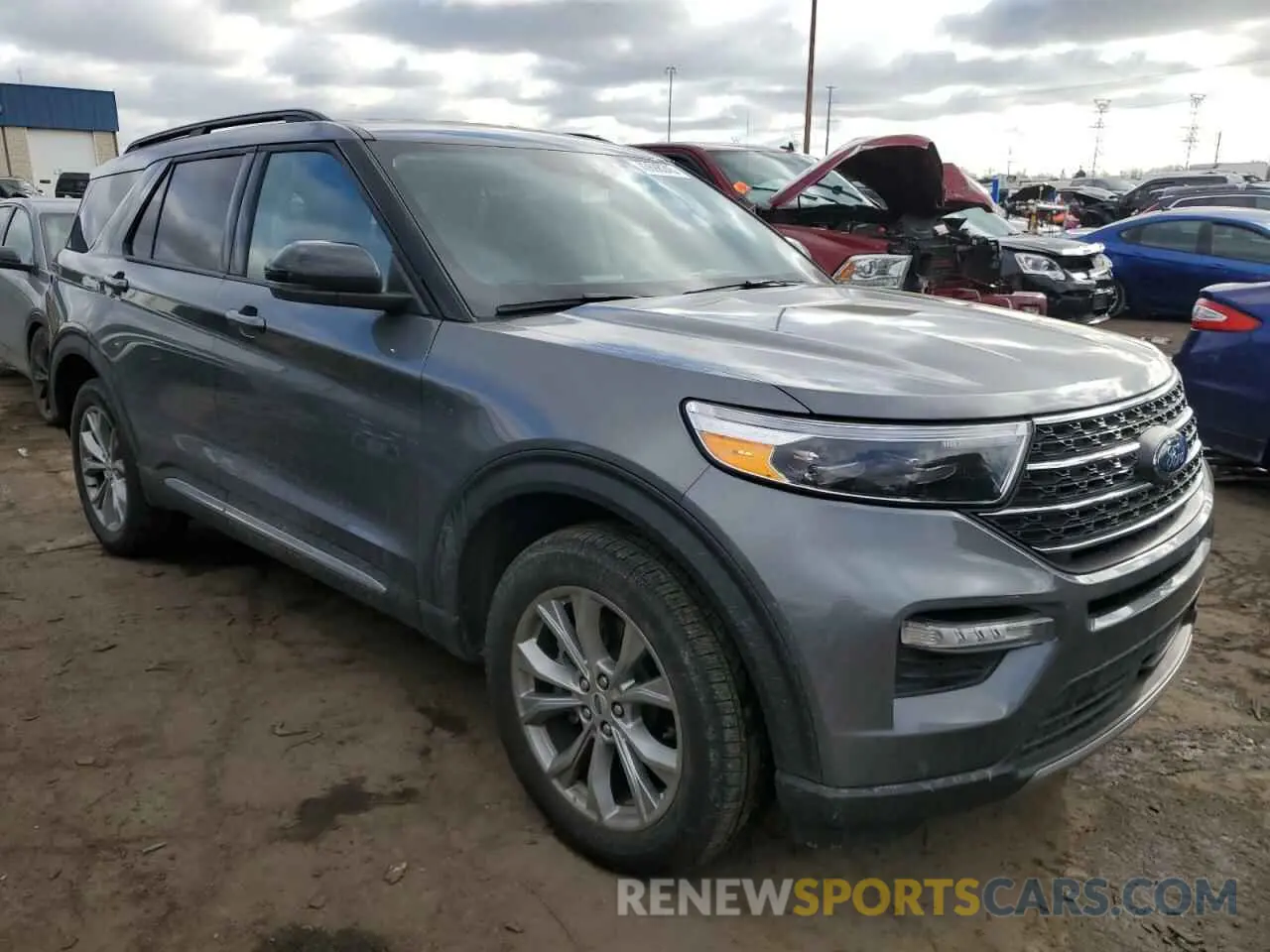 4 fotografías del automóvil dañado 1FMSK8DH0RGA16880 FORD EXPLORER 2024
