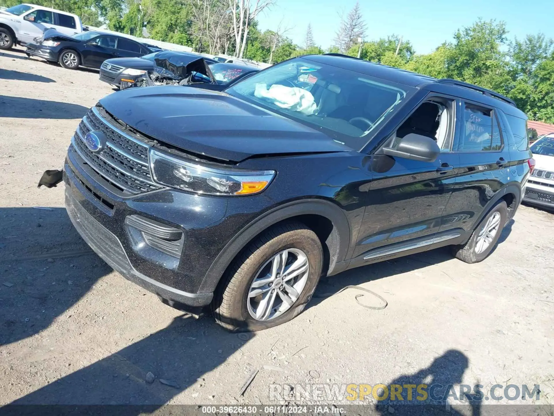 2 fotografías del automóvil dañado 1FMSK8DH4RGA59229 FORD EXPLORER 2024