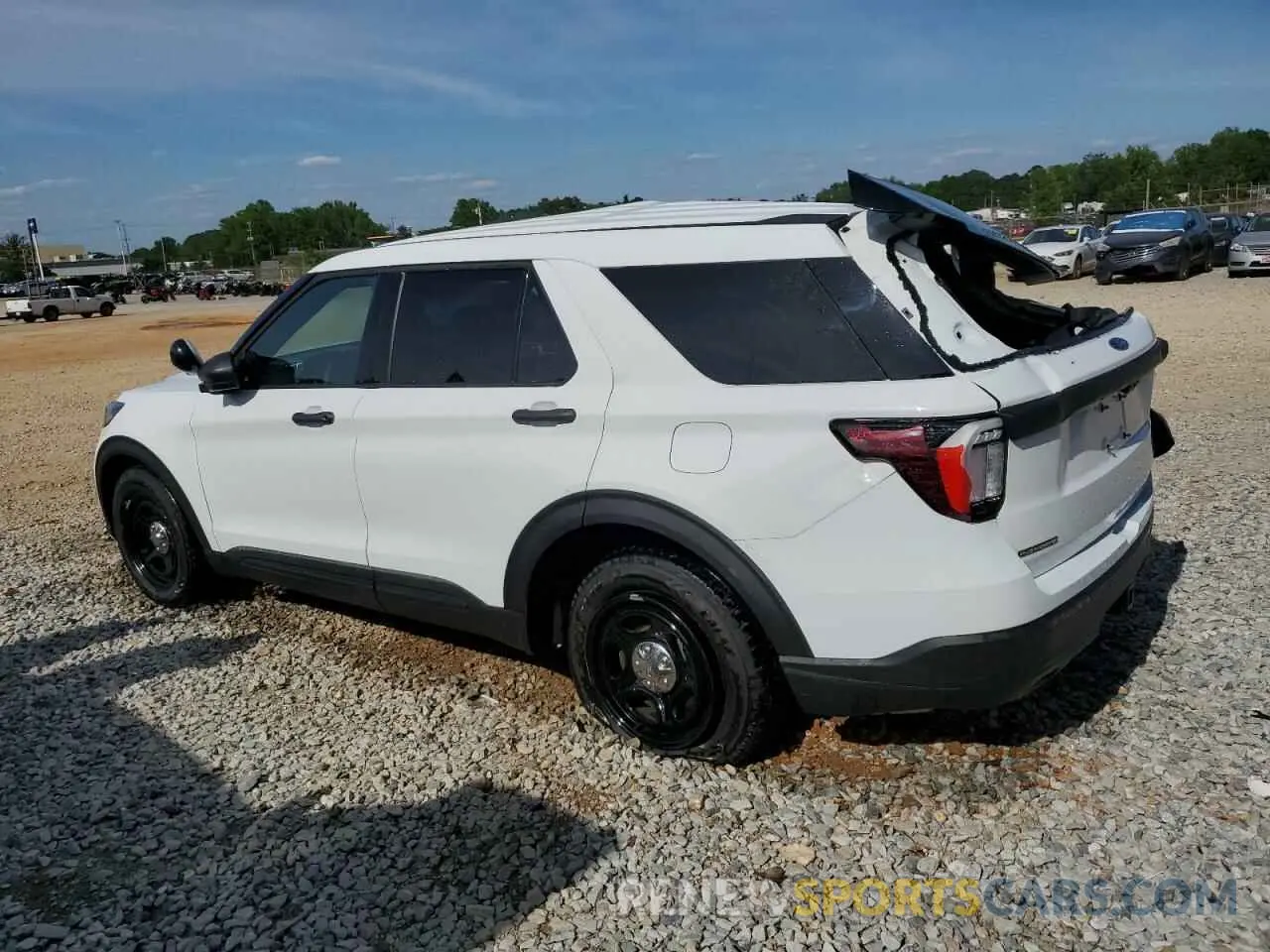 2 fotografías del automóvil dañado 1FM5K8AC8SGA31834 FORD EXPLORER 2025