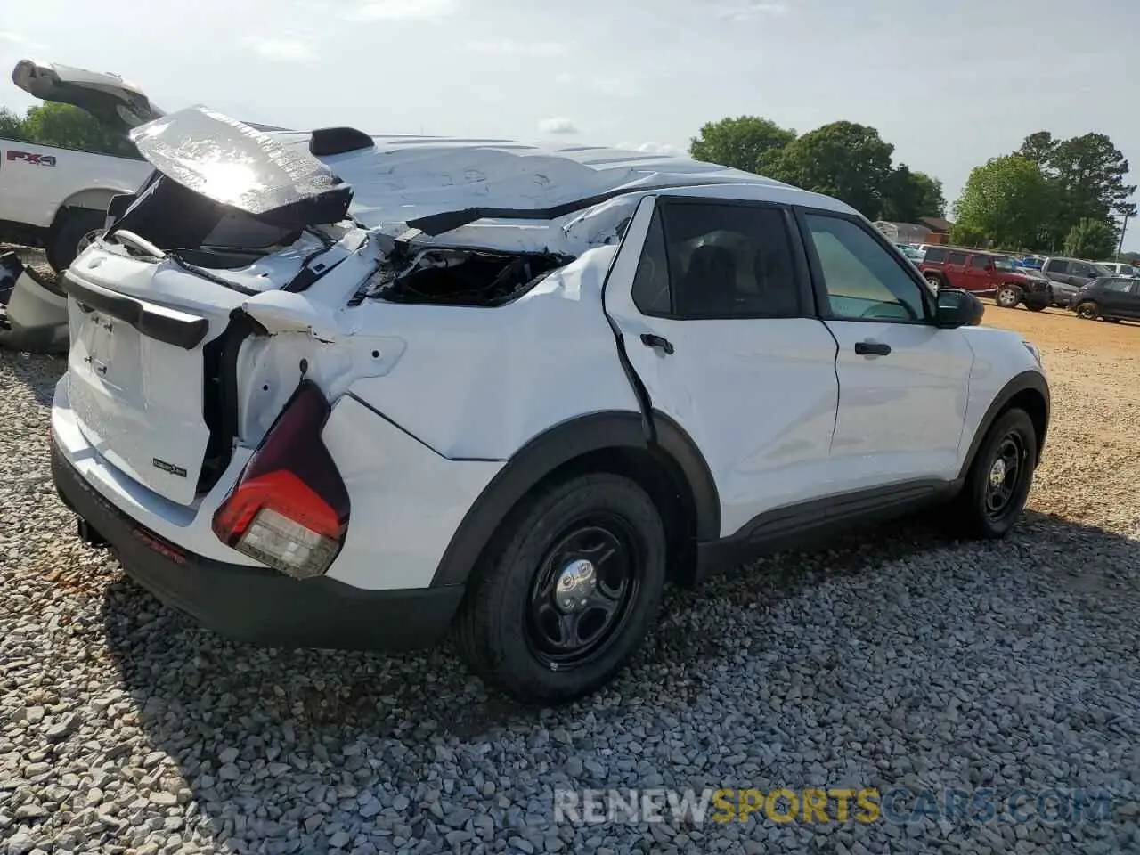 3 fotografías del automóvil dañado 1FM5K8AC8SGA31834 FORD EXPLORER 2025