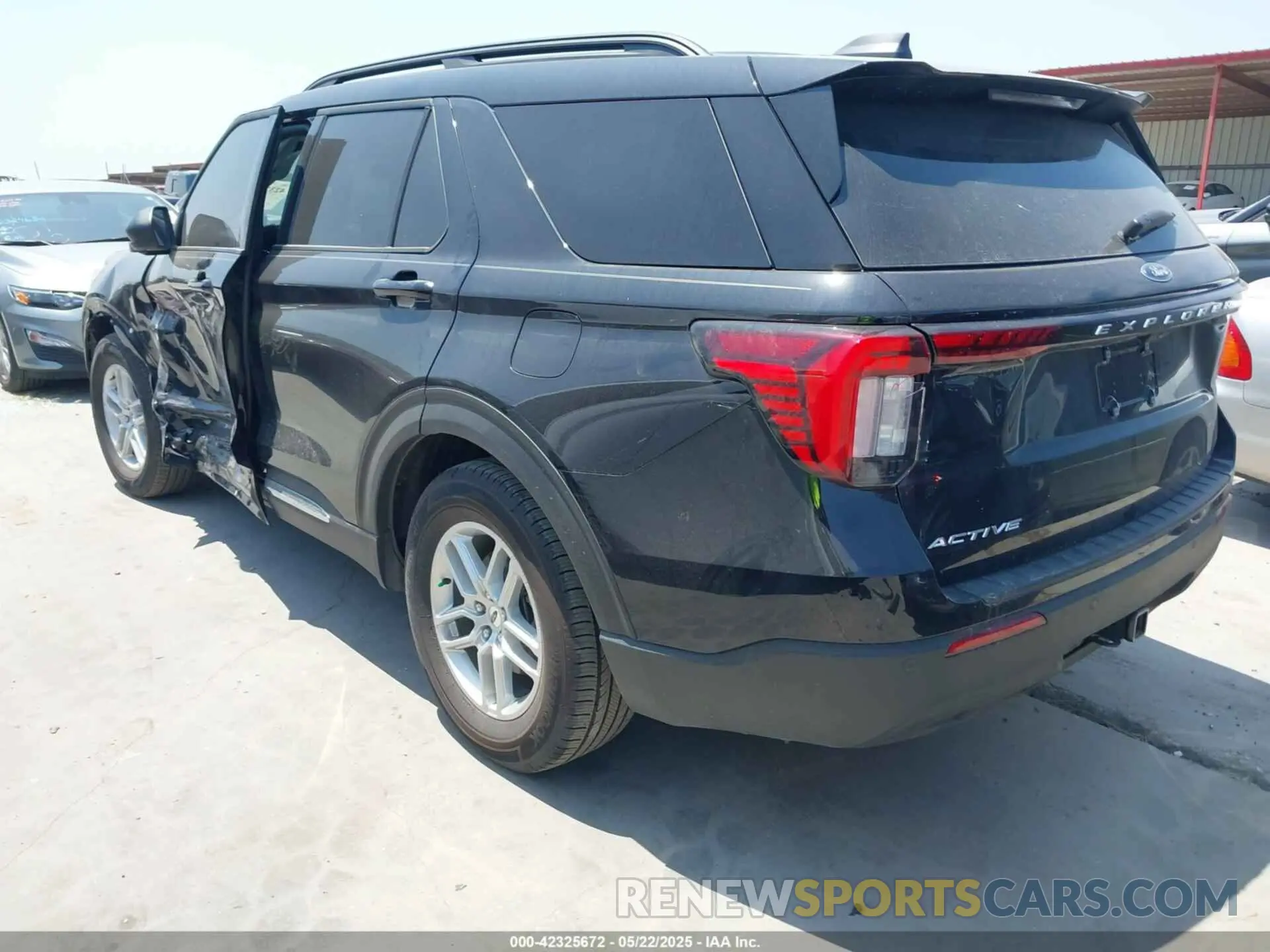 3 fotografías del automóvil dañado 1FMUK7DH7SGA99586 FORD EXPLORER 2025