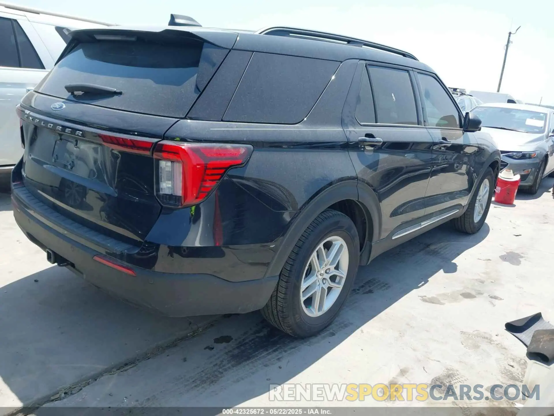 4 fotografías del automóvil dañado 1FMUK7DH7SGA99586 FORD EXPLORER 2025