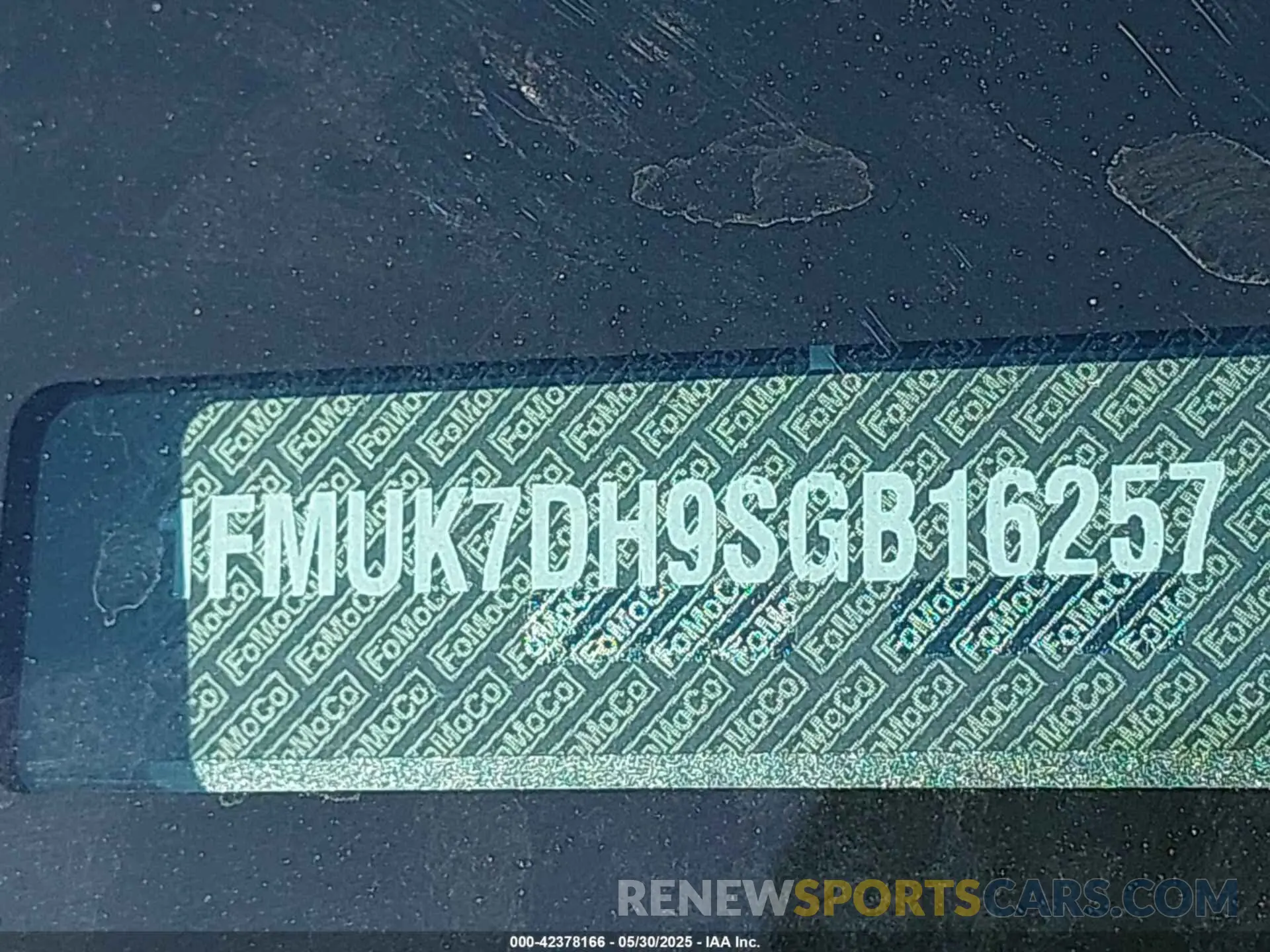 17 fotografías del automóvil dañado 1FMUK7DH9SGB16257 FORD EXPLORER 2025