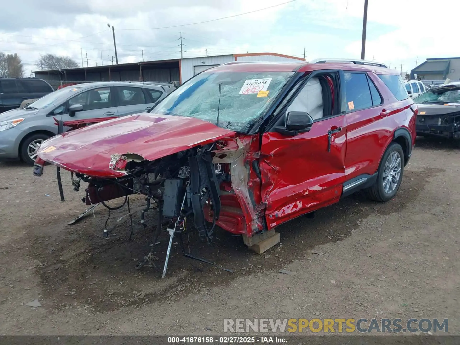 2 fotografías del automóvil dañado 1FMUK7HH2SGA66909 FORD EXPLORER 2025