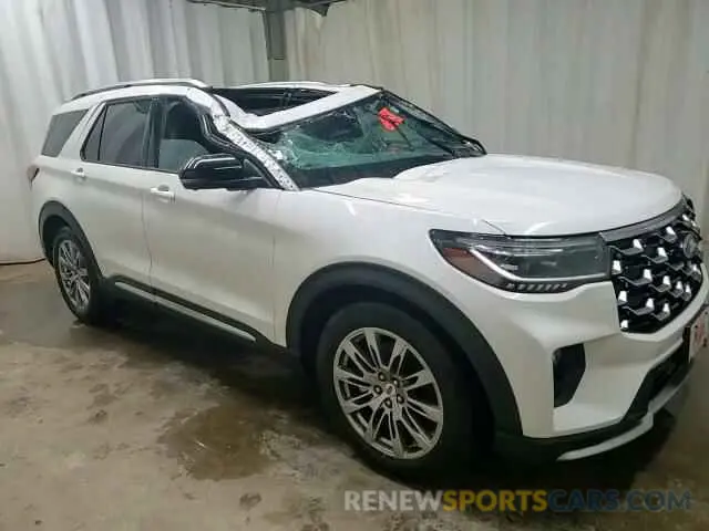 14 fotografías del automóvil dañado 1FMUK7HH9SGA44955 FORD EXPLORER 2025