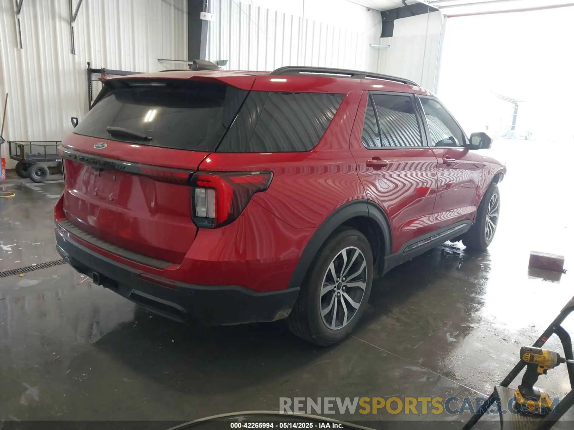 4 fotografías del automóvil dañado 1FMUK7KH9SGA89287 FORD EXPLORER 2025