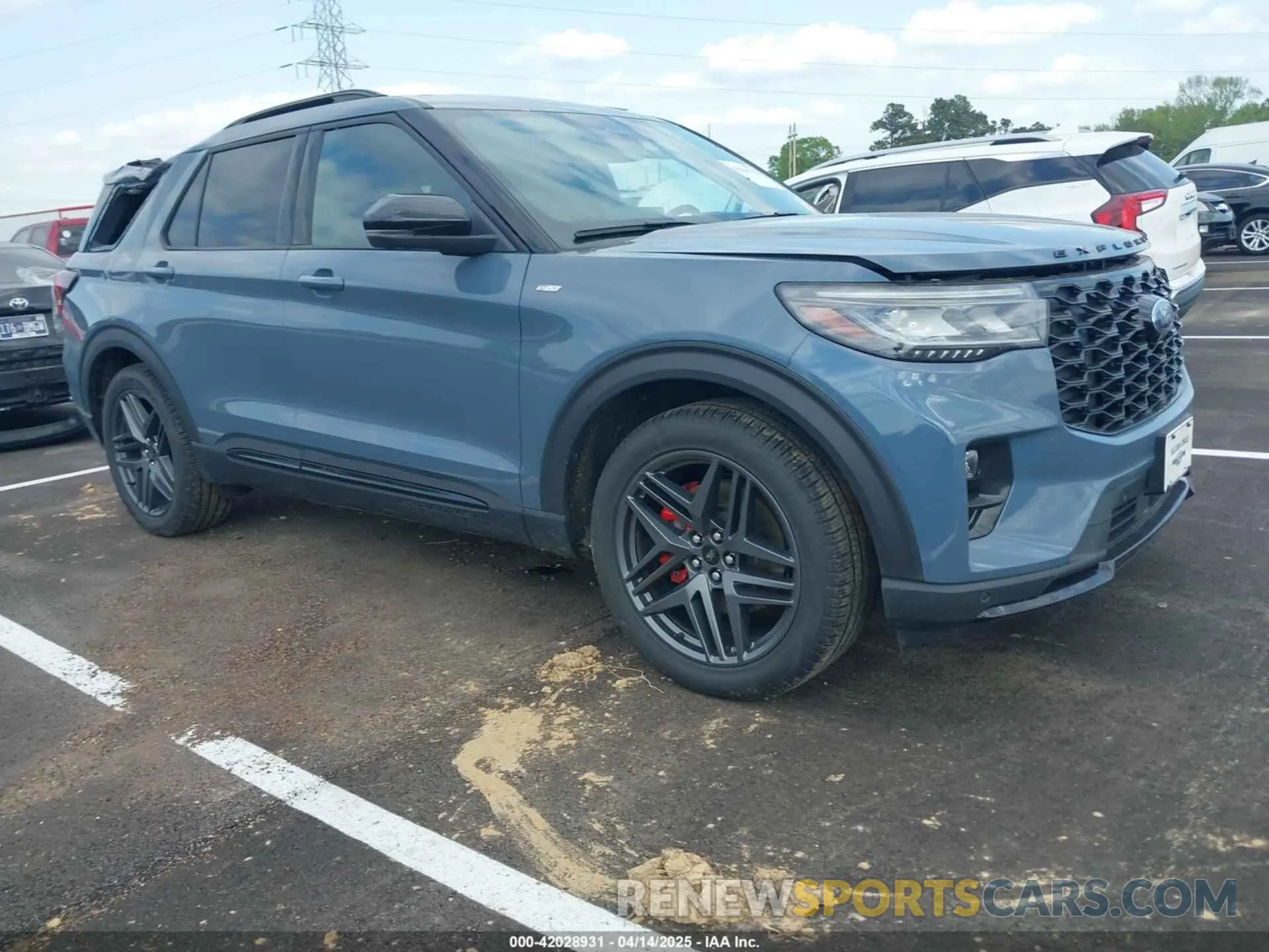 1 fotografías del automóvil dañado 1FMUK7KH9SGA91850 FORD EXPLORER 2025