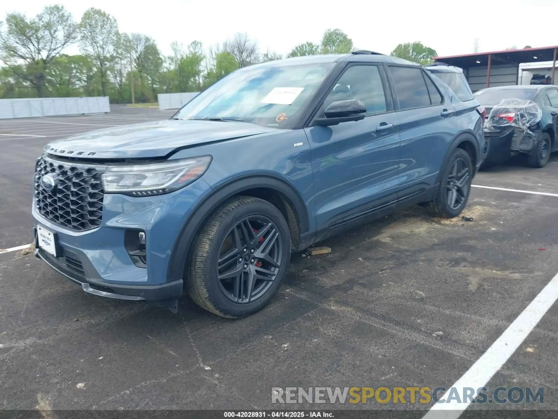 2 fotografías del automóvil dañado 1FMUK7KH9SGA91850 FORD EXPLORER 2025