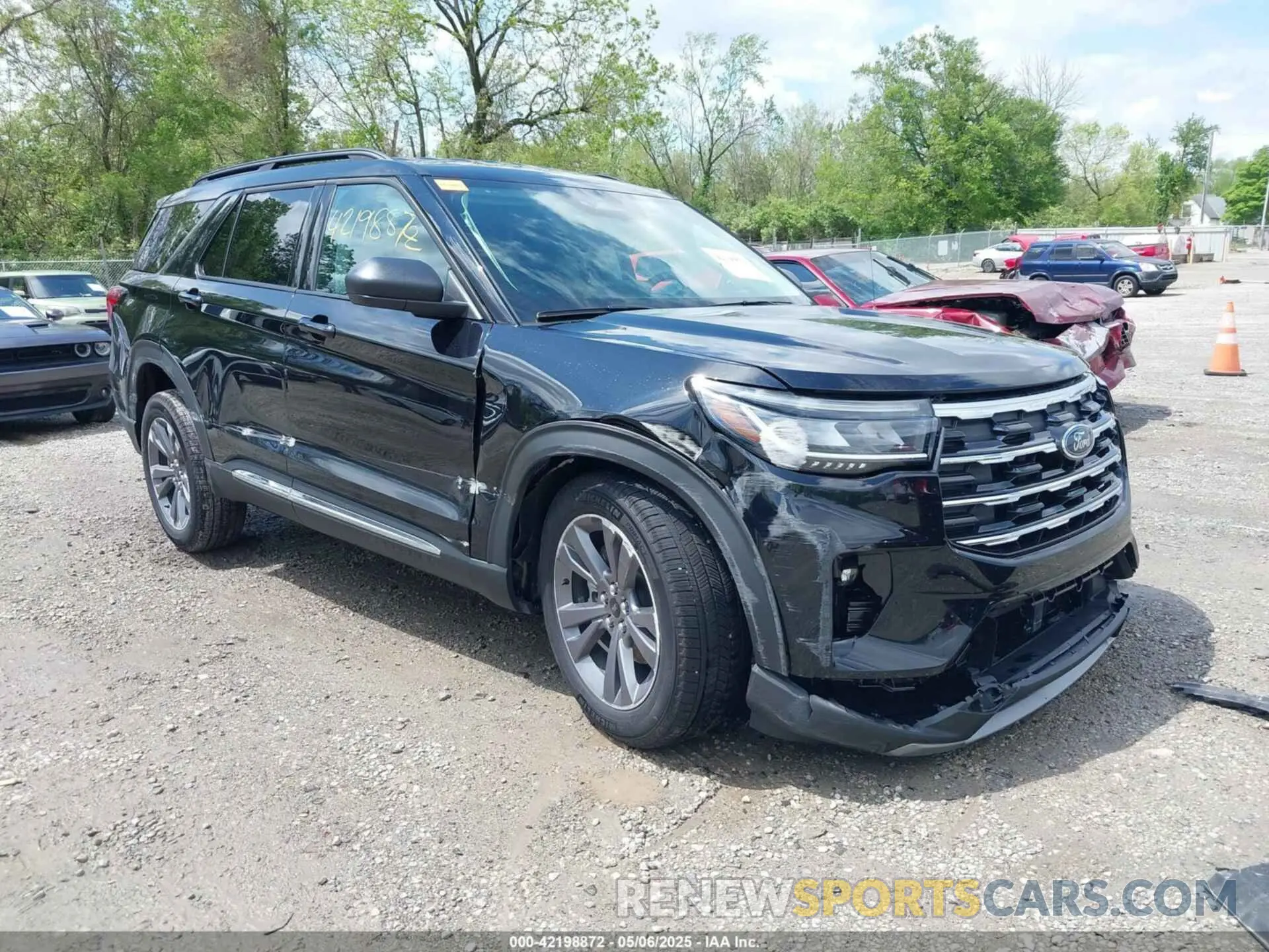 1 fotografías del automóvil dañado 1FMUK8DH8SGB17695 FORD EXPLORER 2025