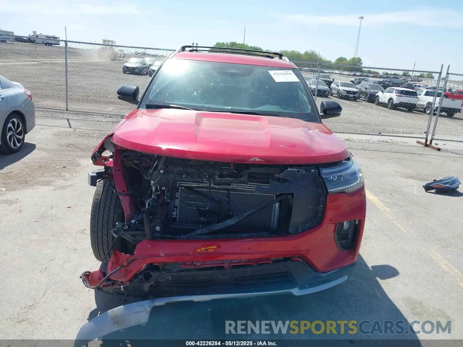 13 fotografías del automóvil dañado 1FMUK8HH9SGA53435 FORD EXPLORER 2025