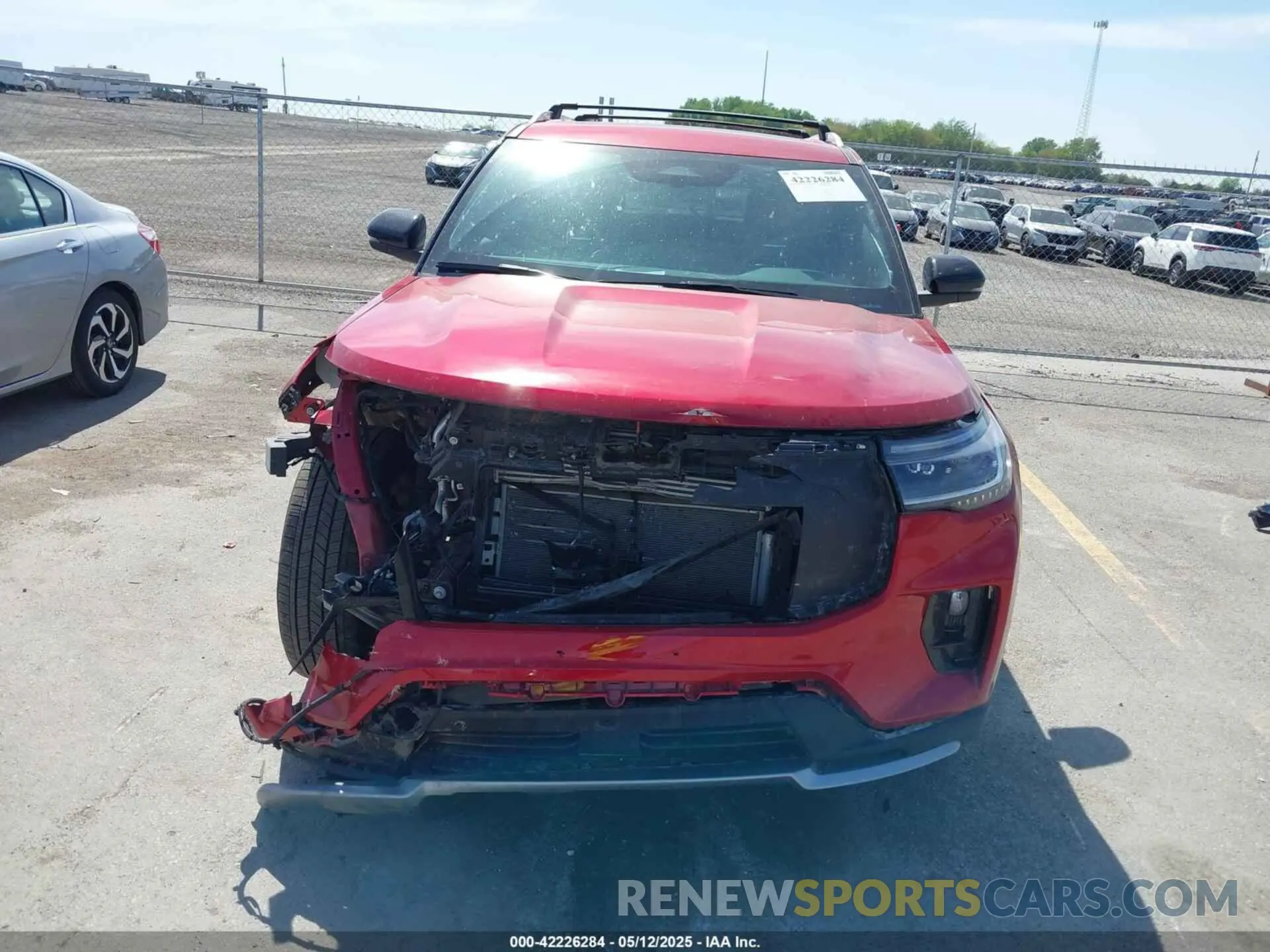 6 fotografías del automóvil dañado 1FMUK8HH9SGA53435 FORD EXPLORER 2025